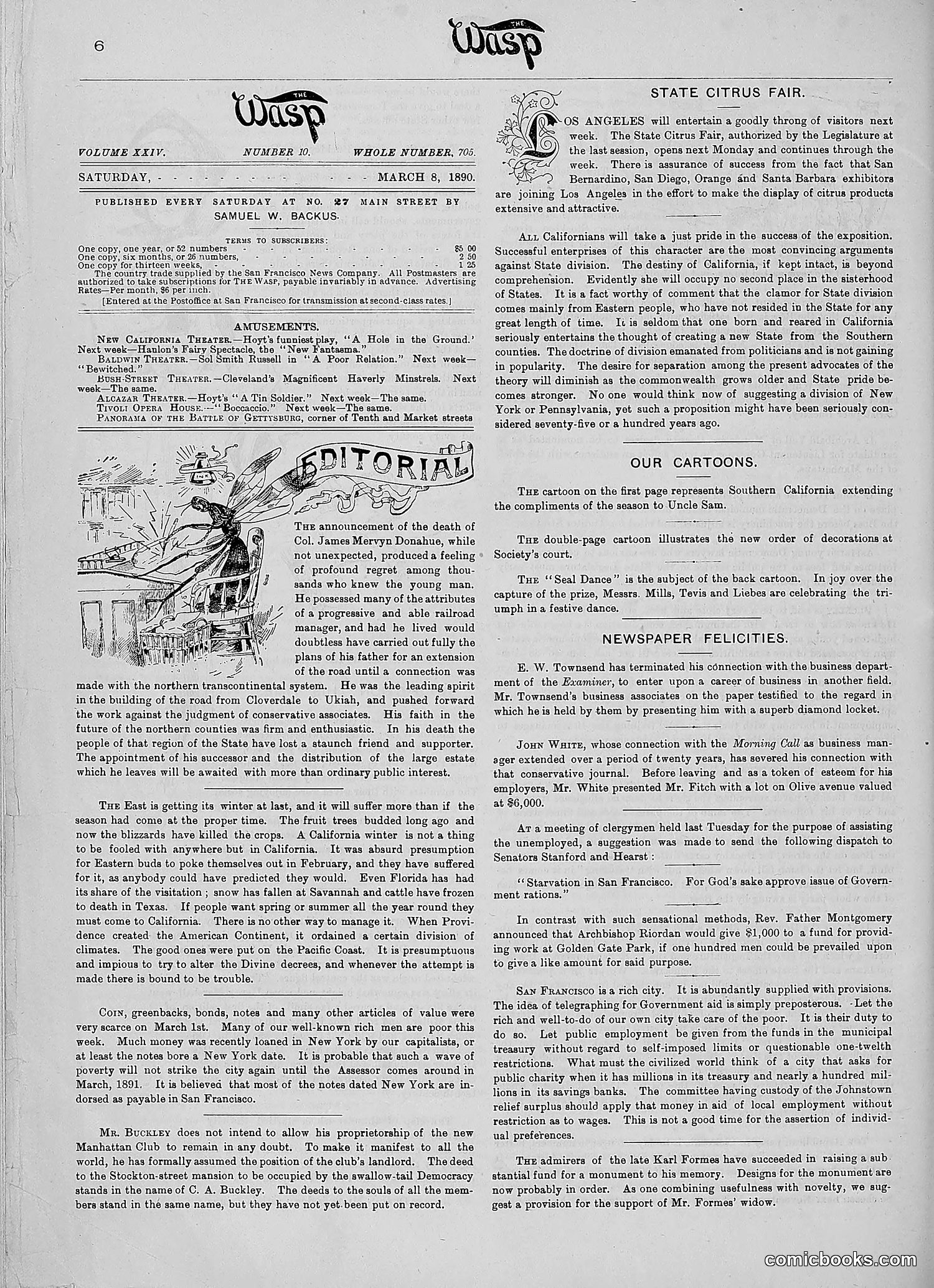 The Wasp — 1890 — page 171 of 516
