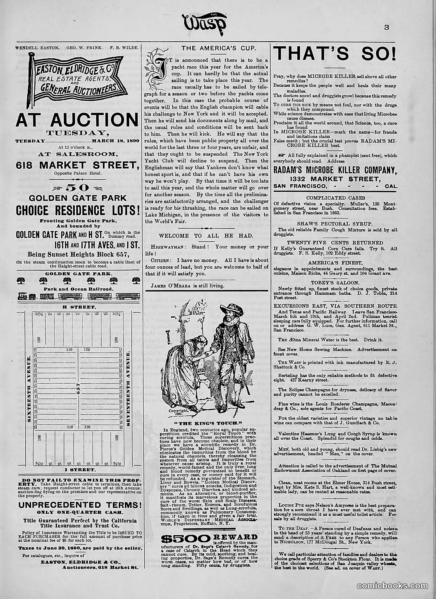 The Wasp — 1890 — page 186 of 516