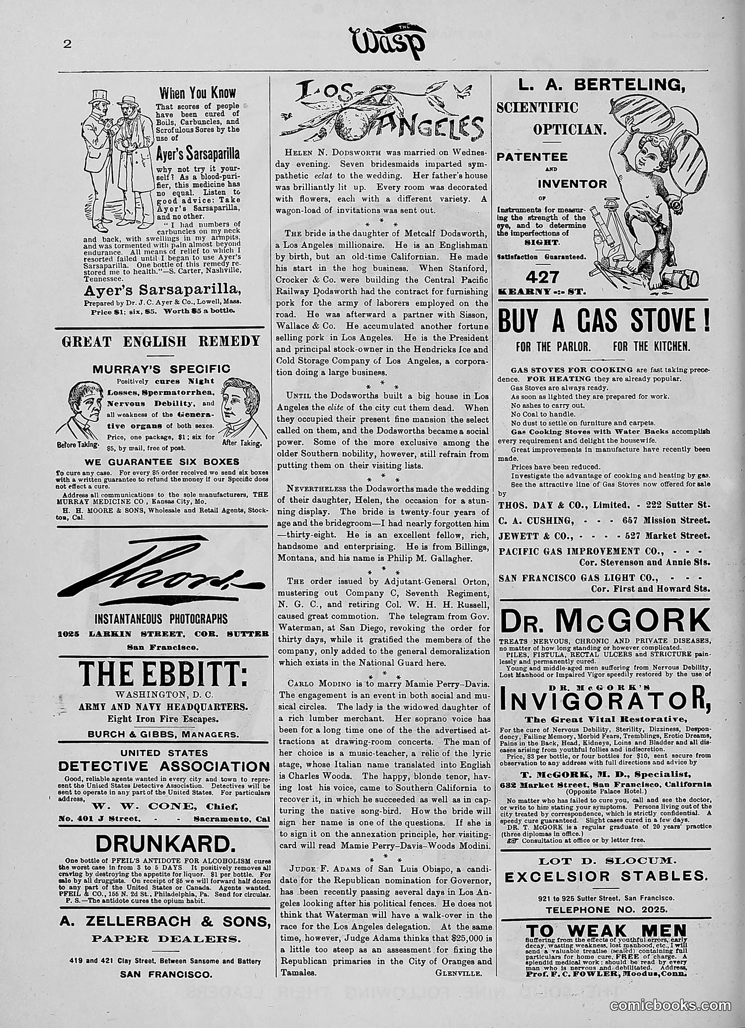 The Wasp — 1890 — page 205 of 516