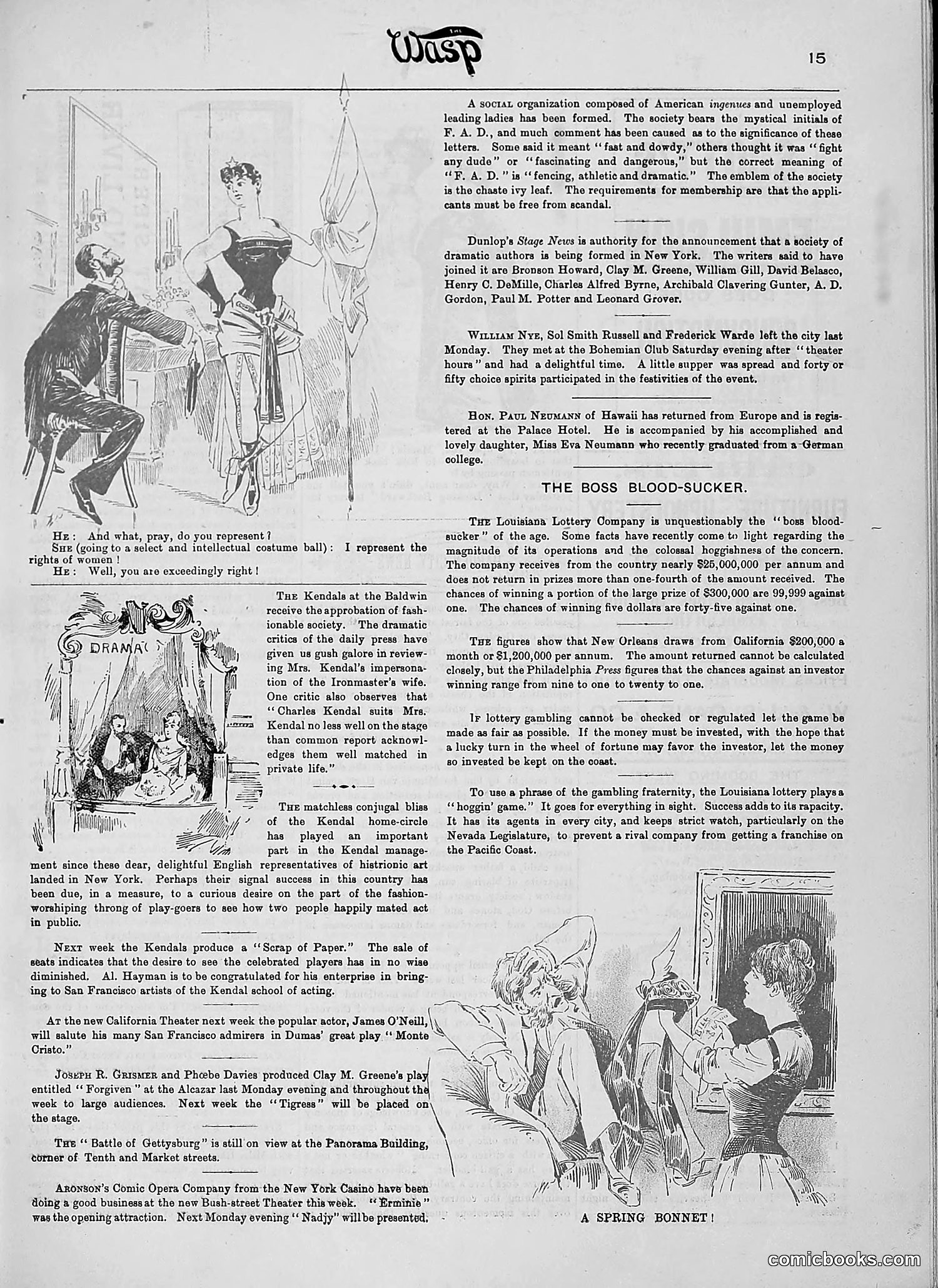 The Wasp — 1890 — page 218 of 516