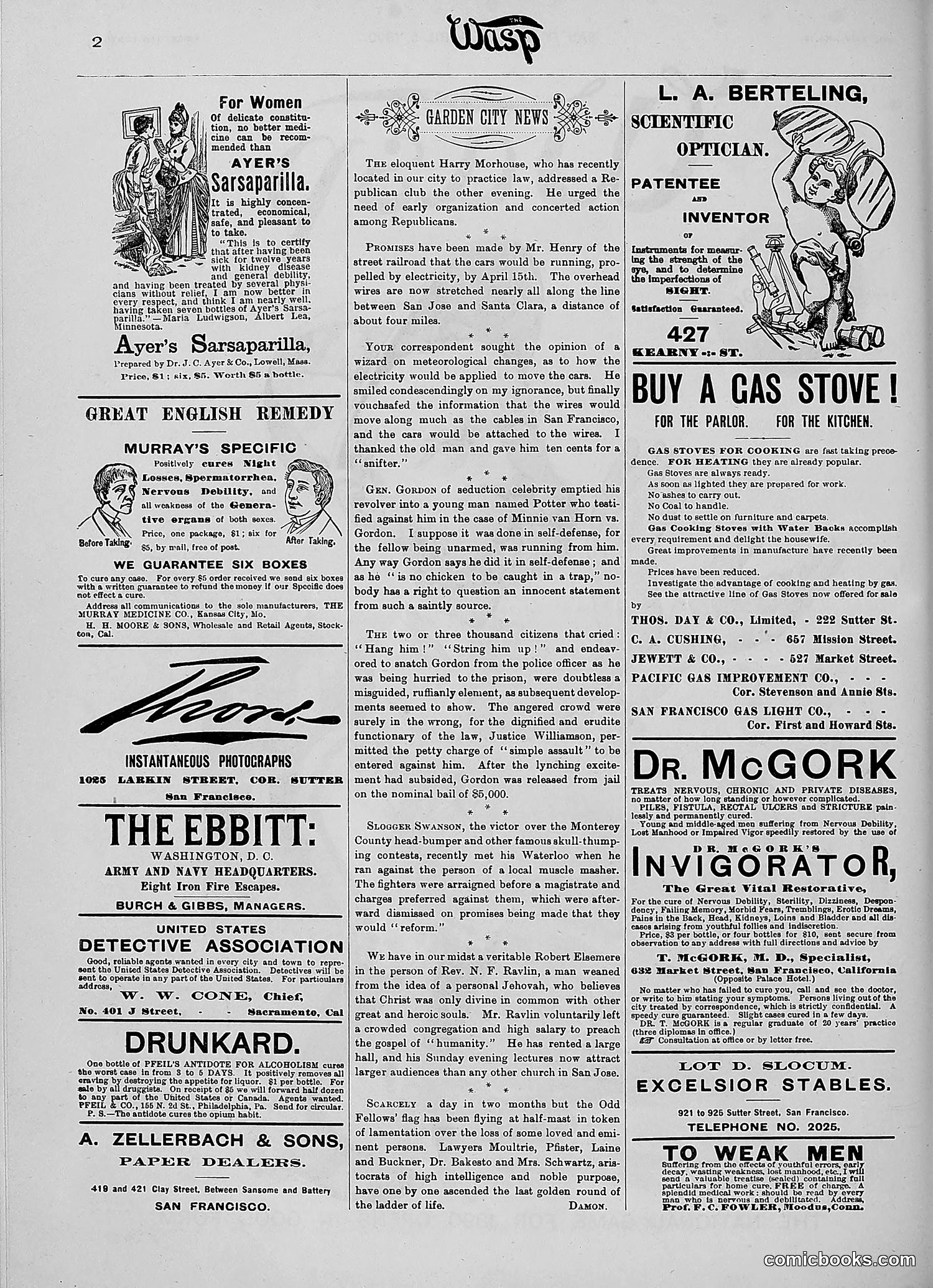 The Wasp — 1890 — page 245 of 516