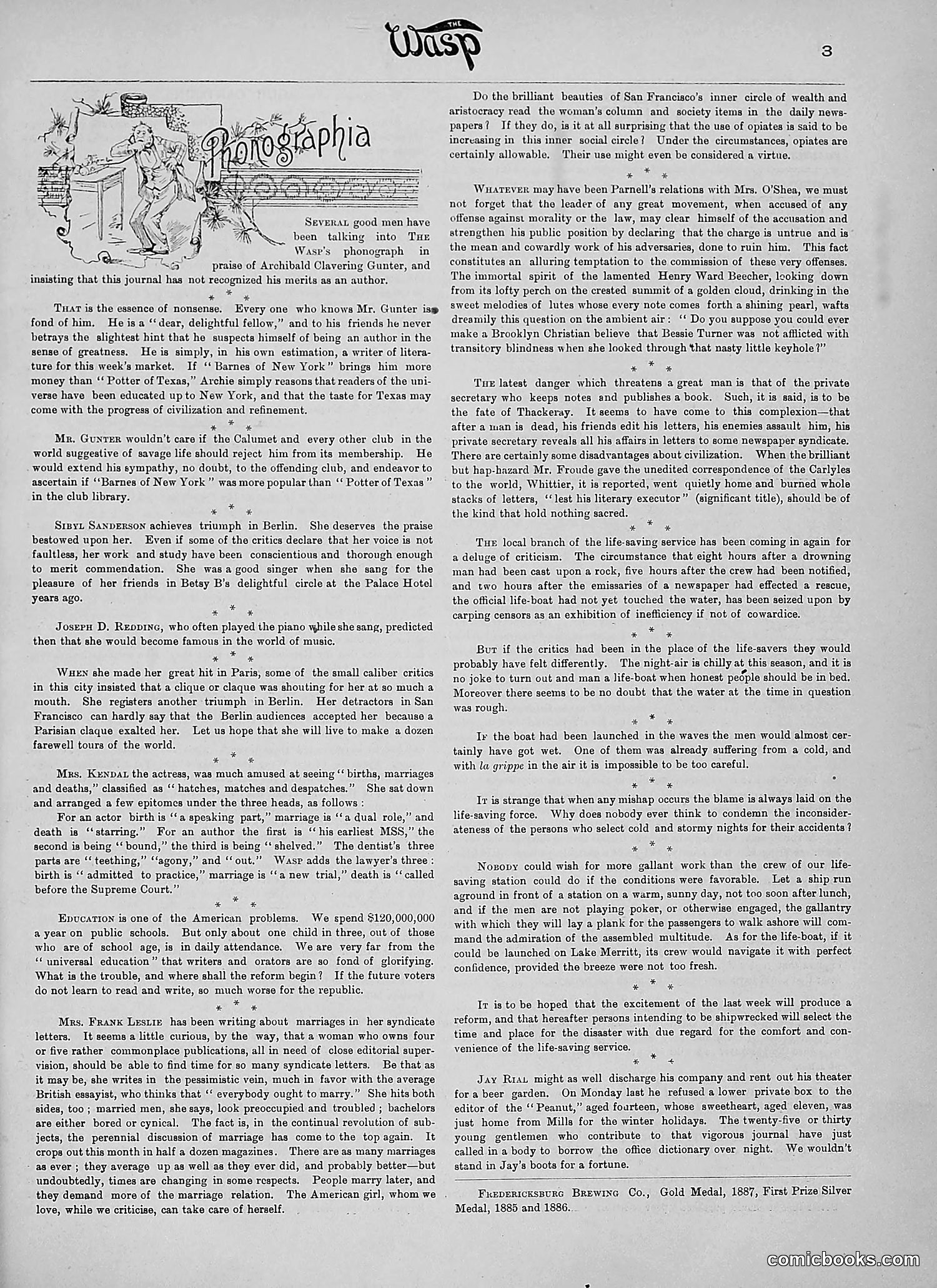 The Wasp — 1890 — page 28 of 516