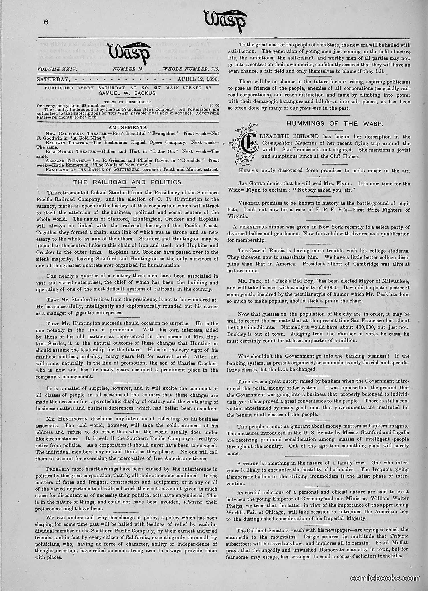 The Wasp — 1890 — page 271 of 516
