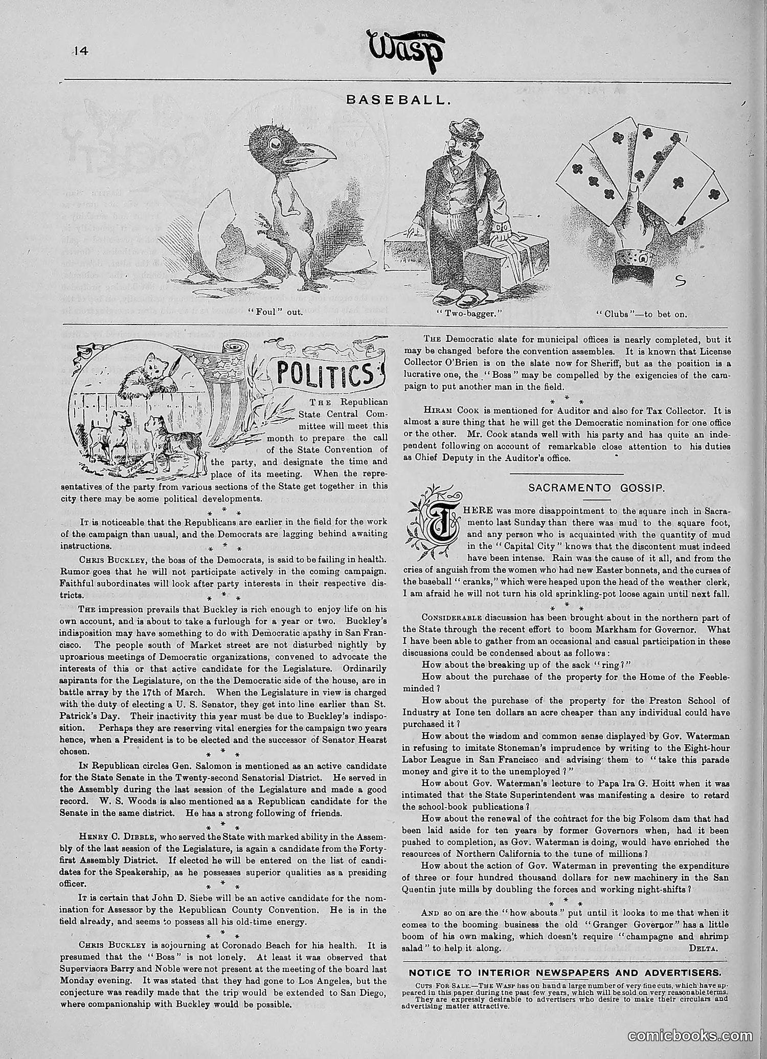 The Wasp — 1890 — page 279 of 516