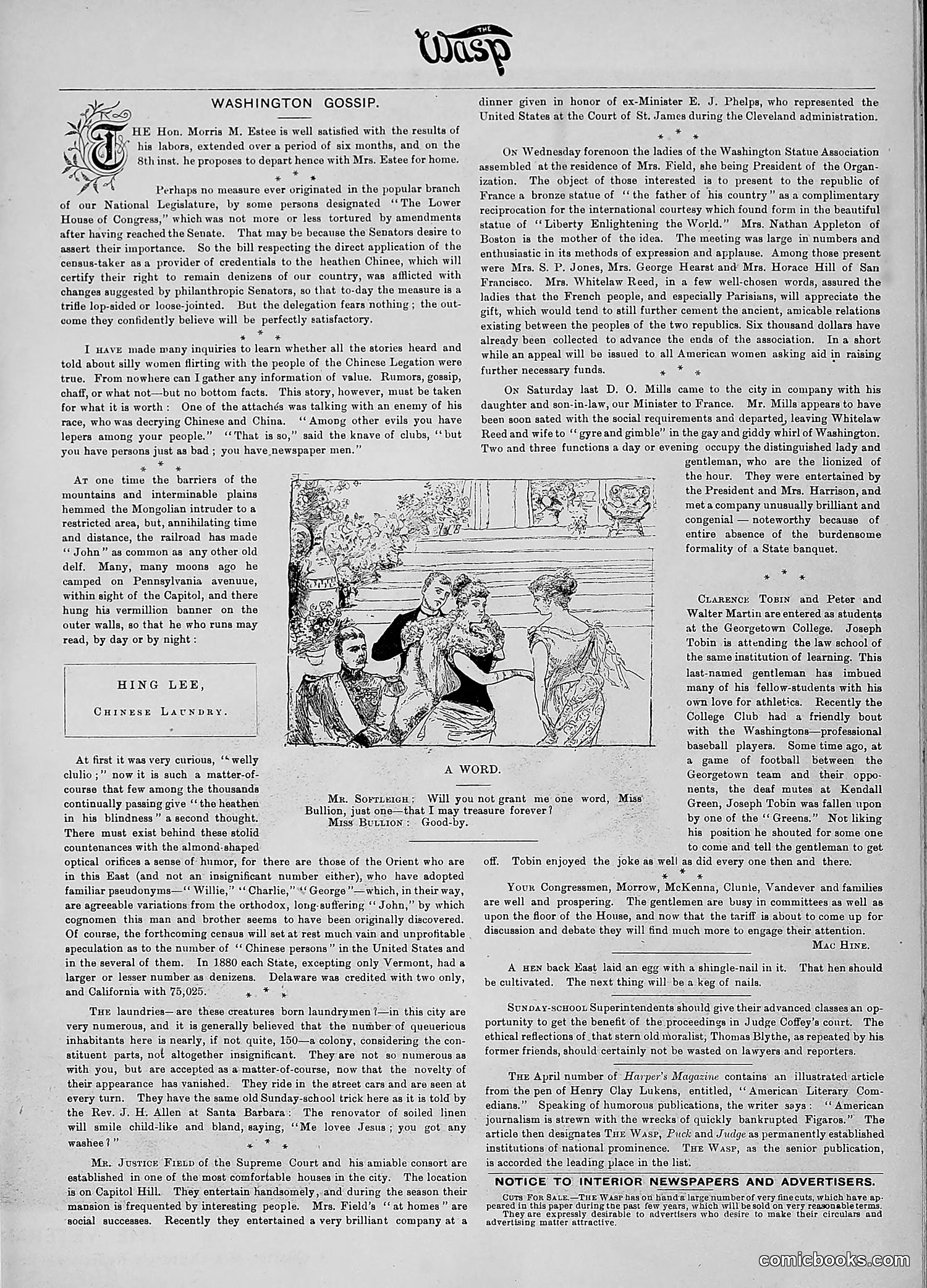 The Wasp — 1890 — page 296 of 516