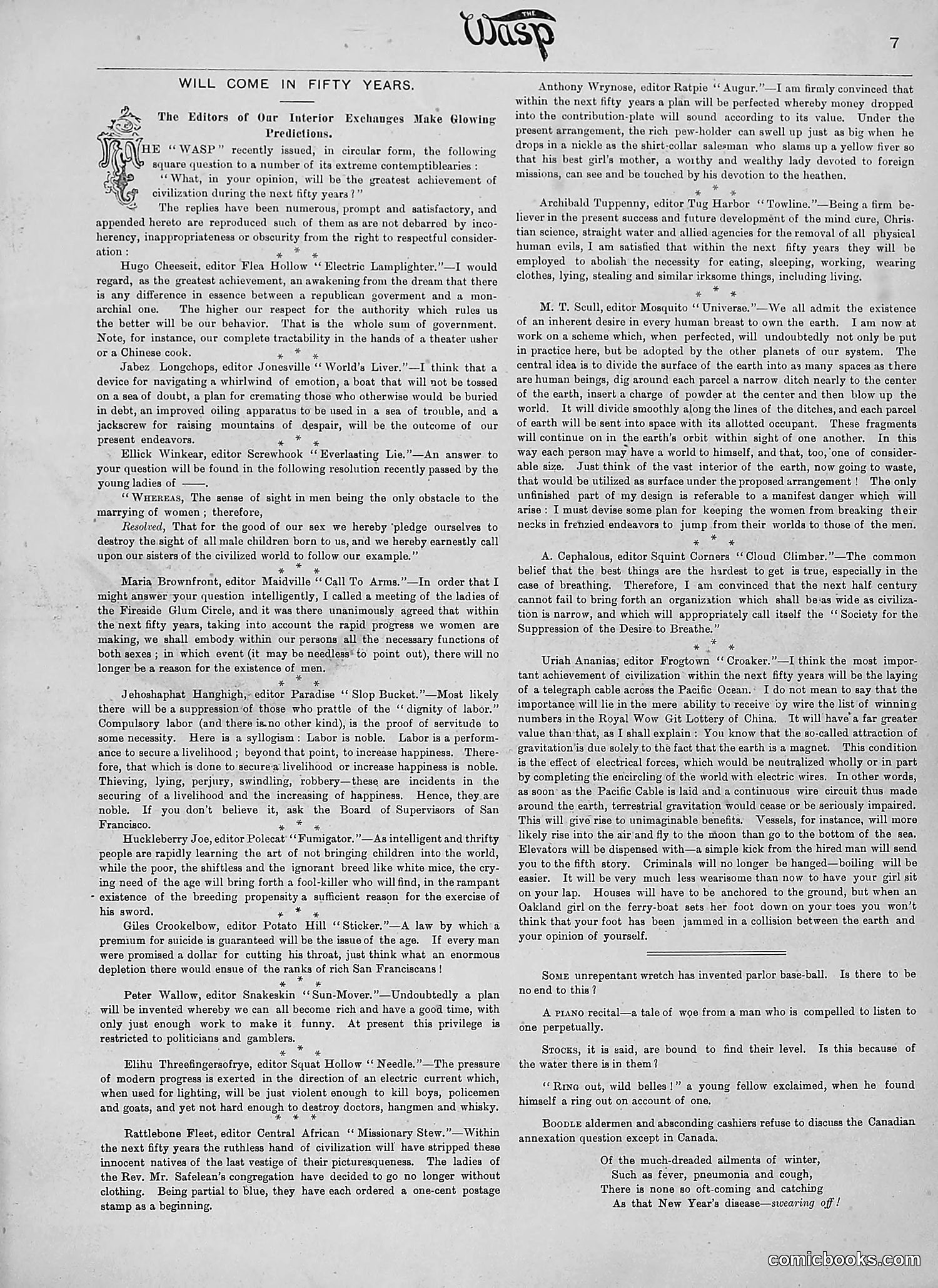 The Wasp — 1890 — page 32 of 516