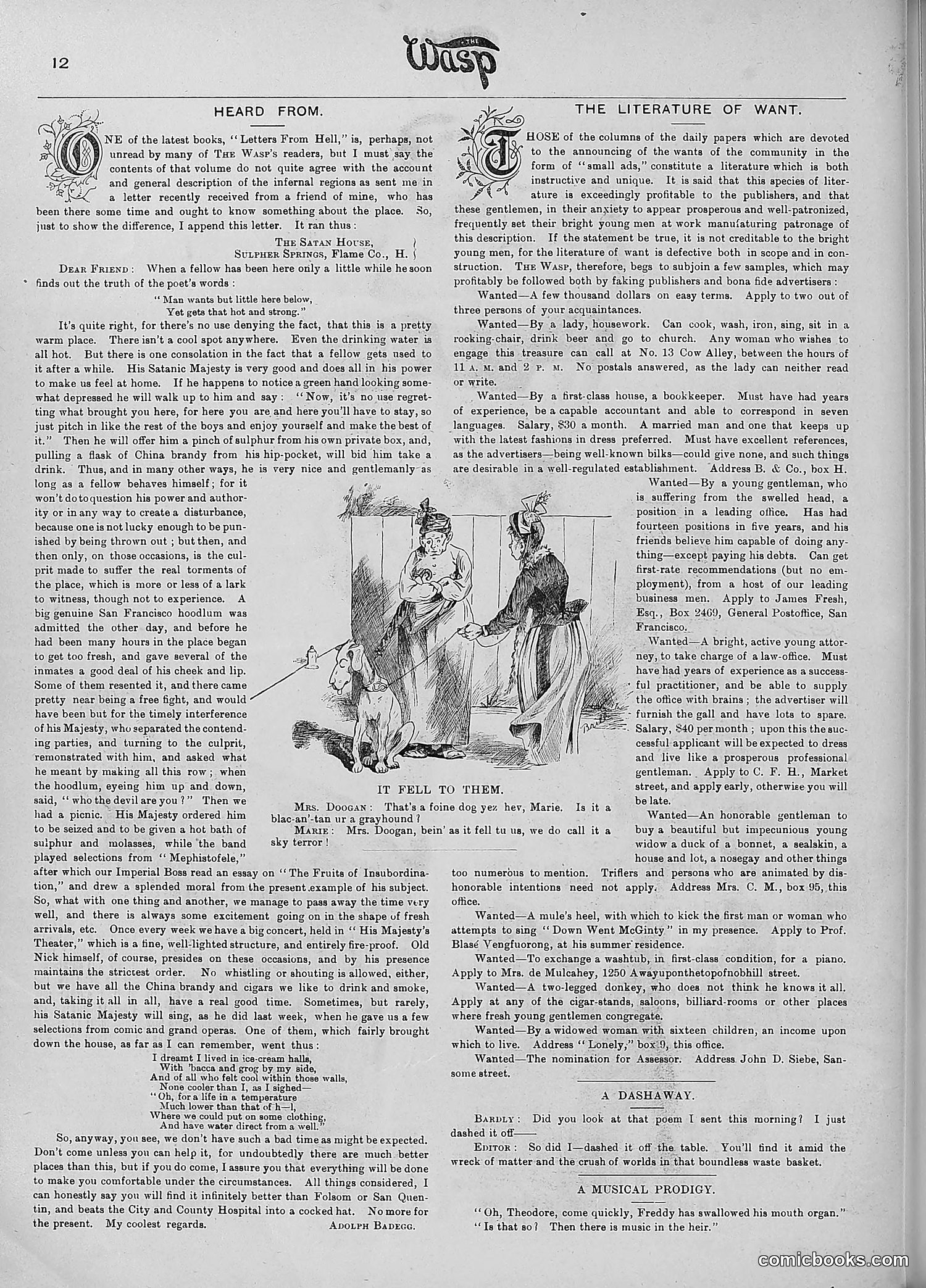 The Wasp — 1890 — page 343 of 516