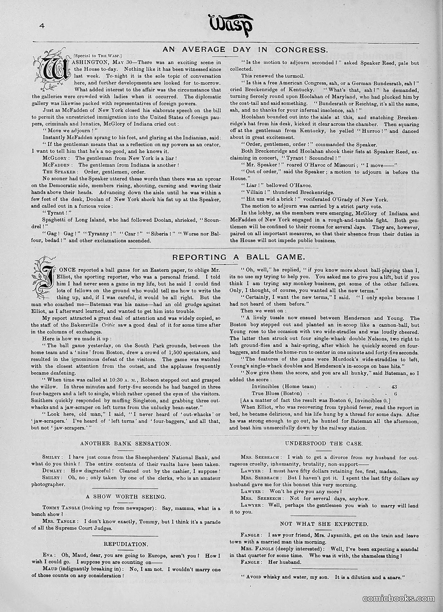 The Wasp — 1890 — page 435 of 516