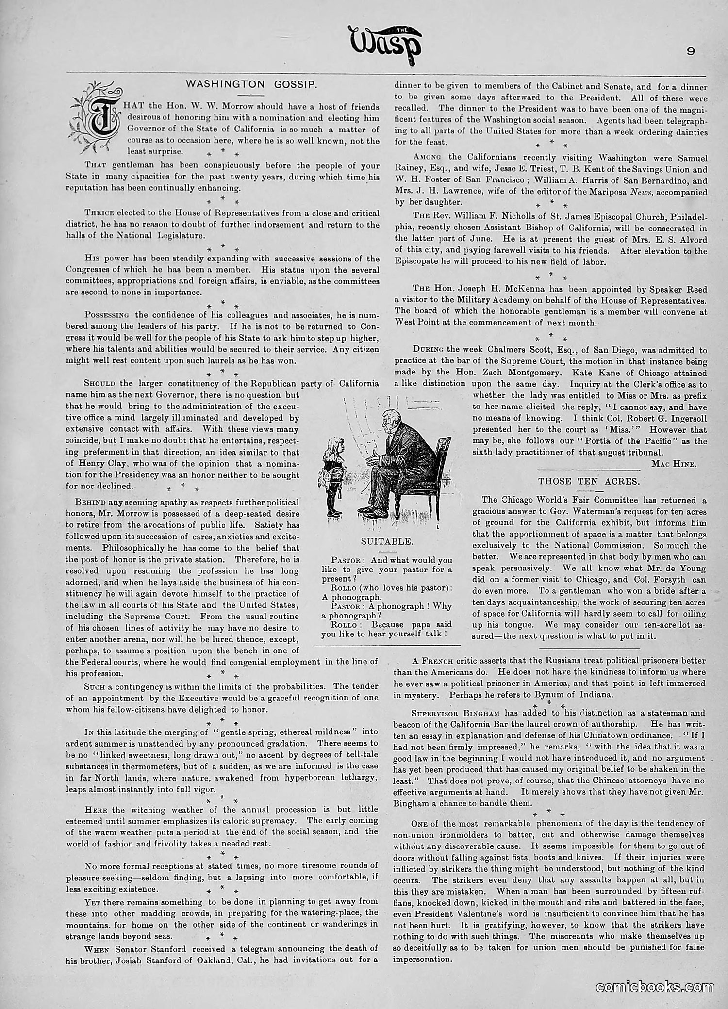 The Wasp — 1890 — page 440 of 516