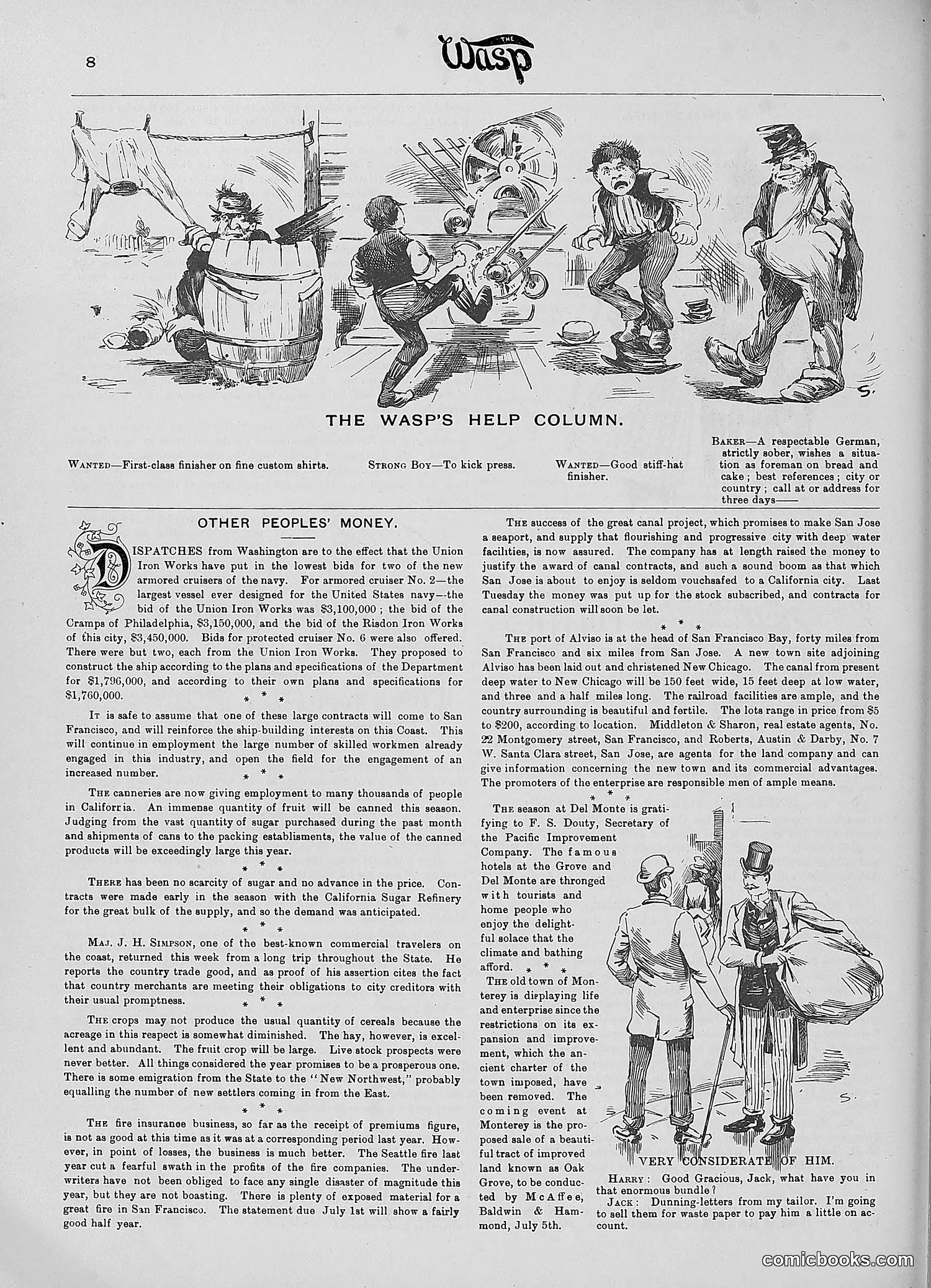 The Wasp — 1890 — page 459 of 516