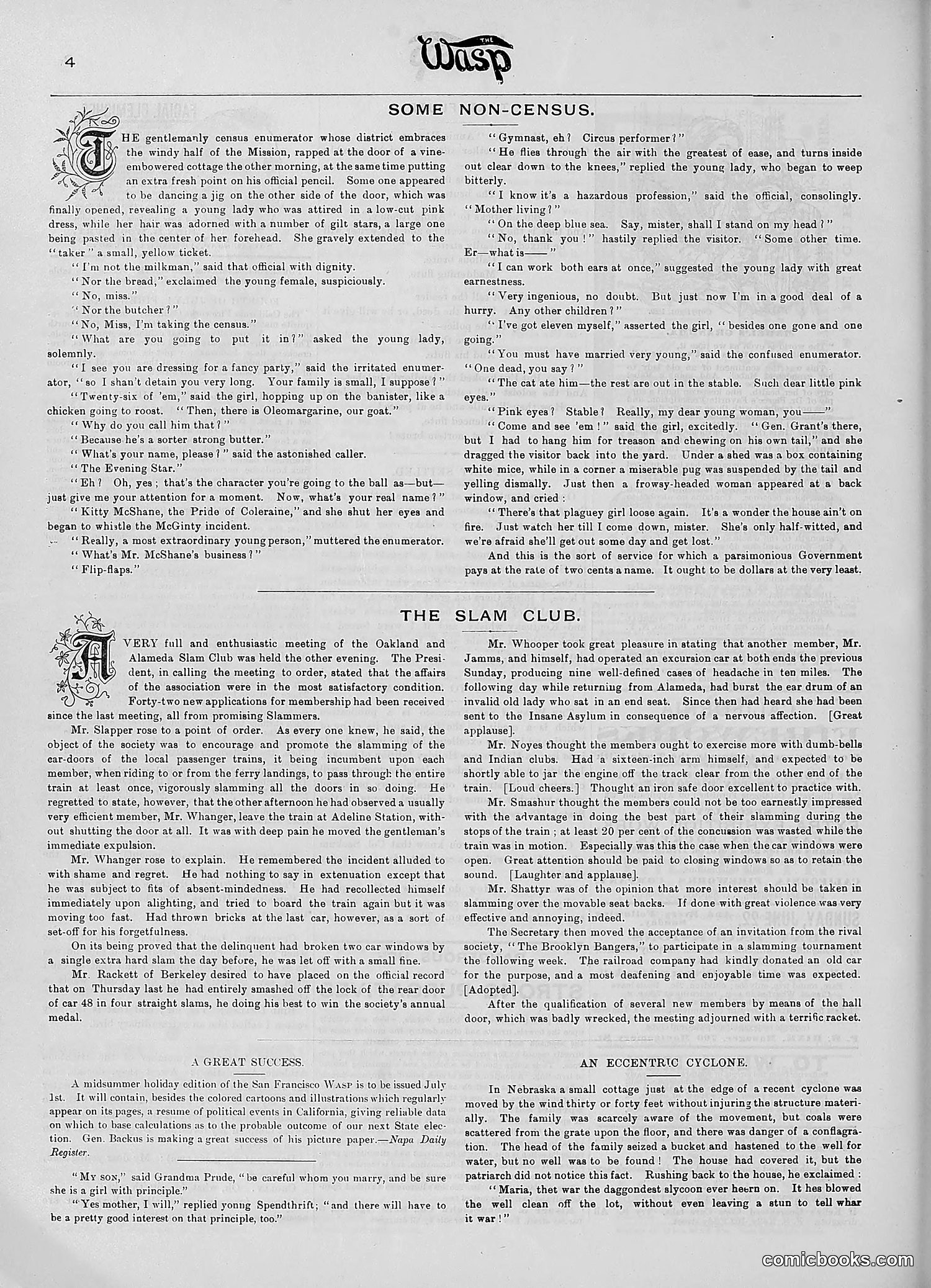 The Wasp — 1890 — page 475 of 516