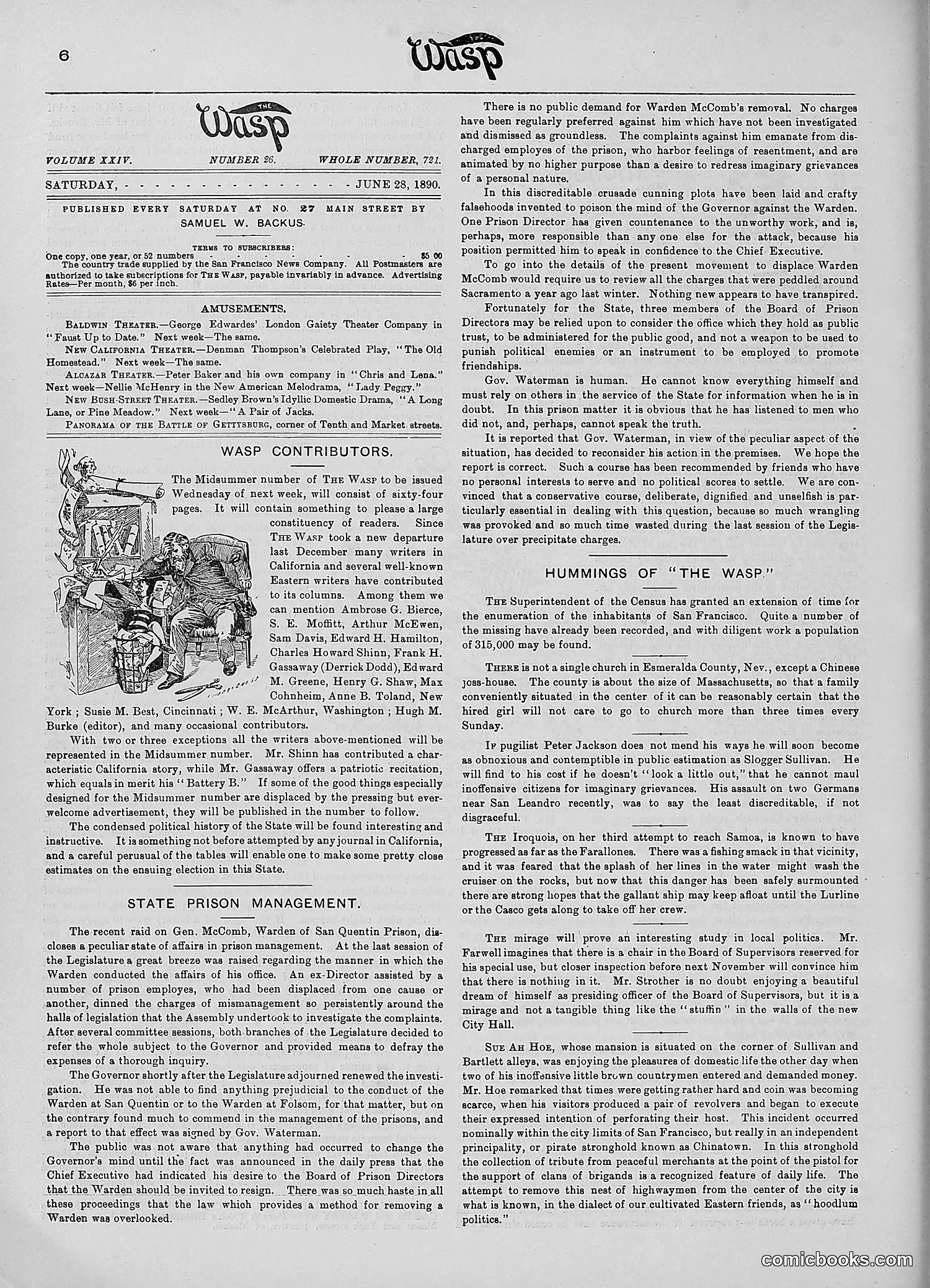 The Wasp — 1890 — page 497 of 516