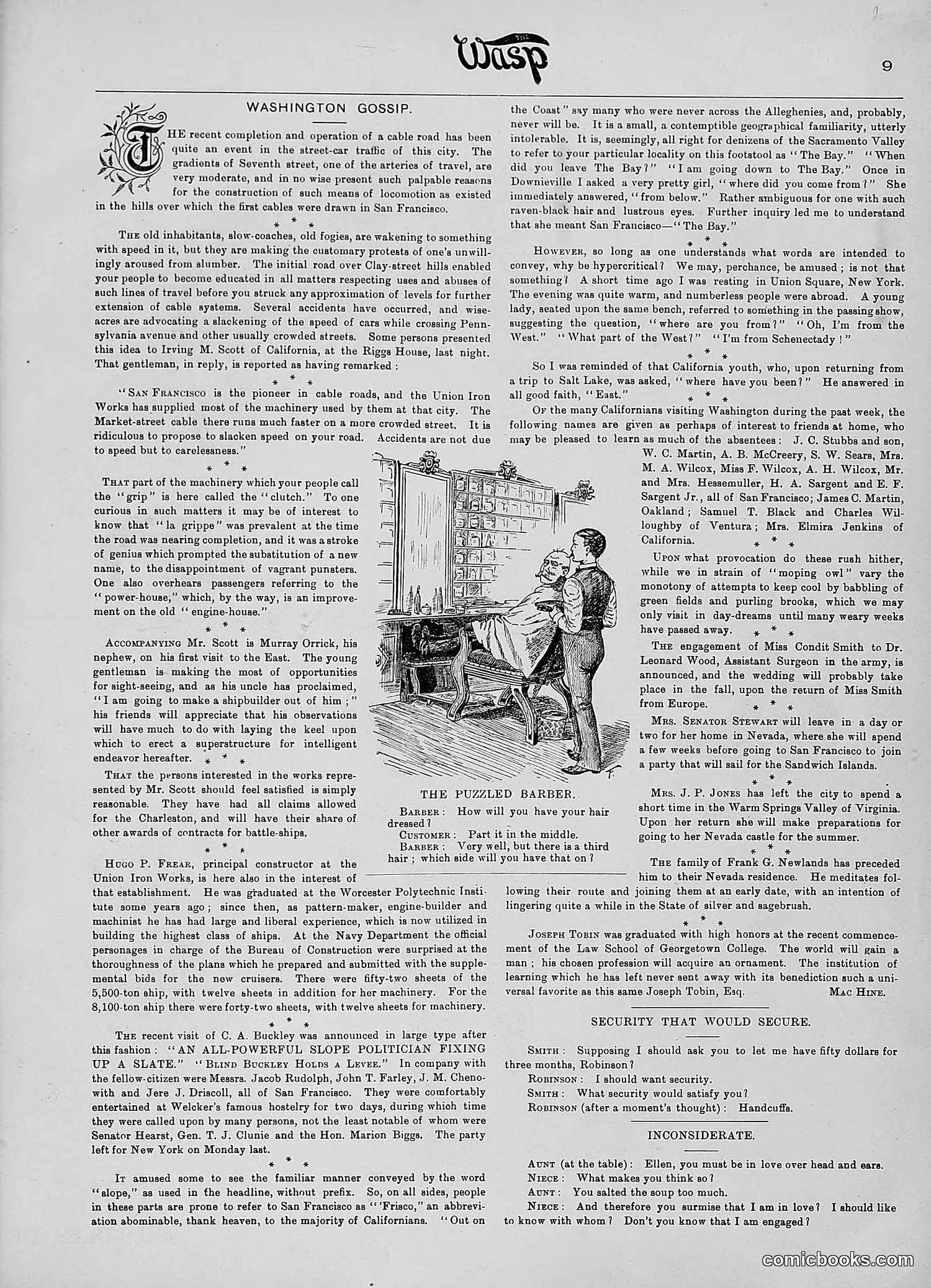 The Wasp — 1890 — page 500 of 516