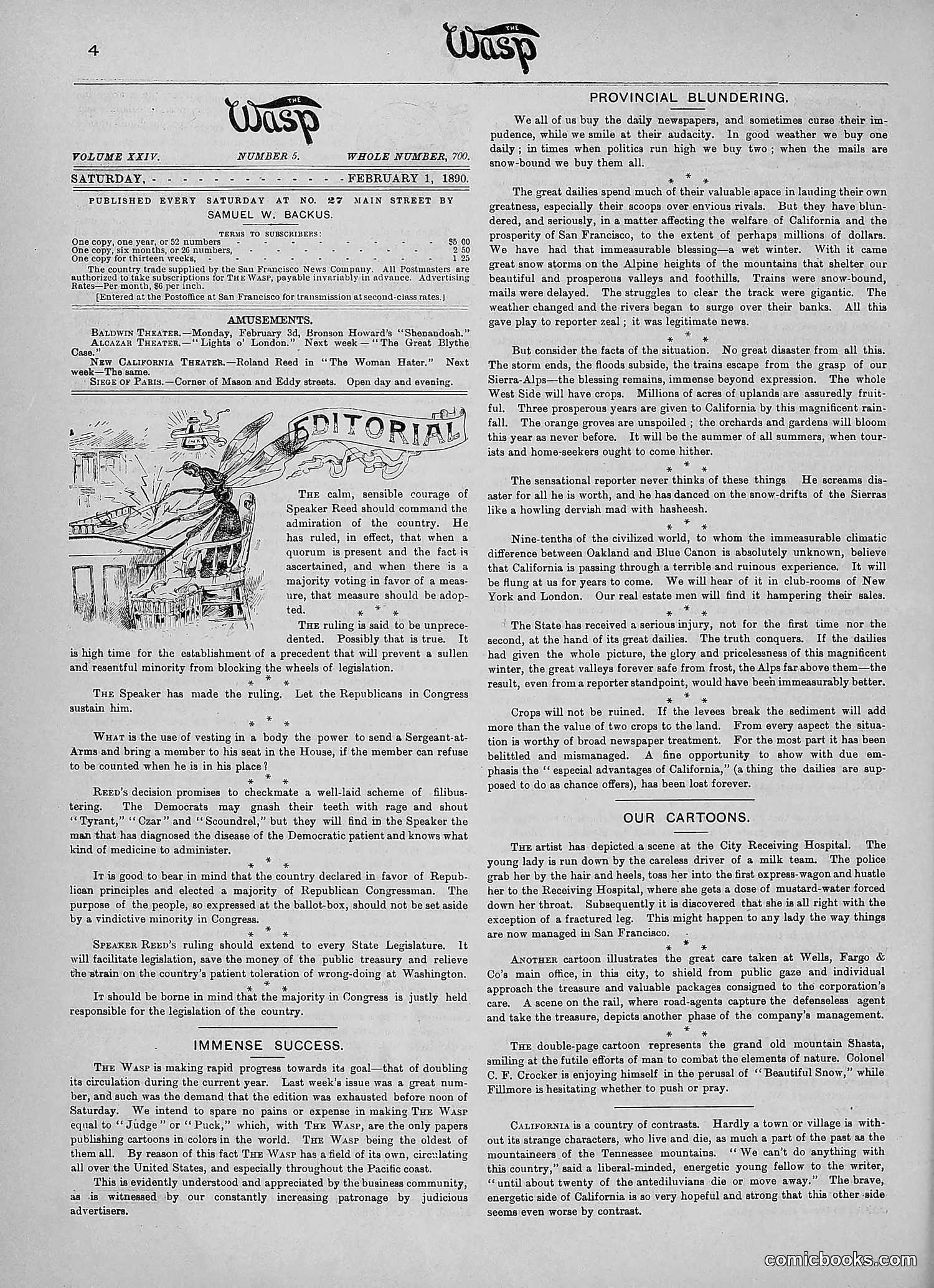 The Wasp — 1890 — page 69 of 516