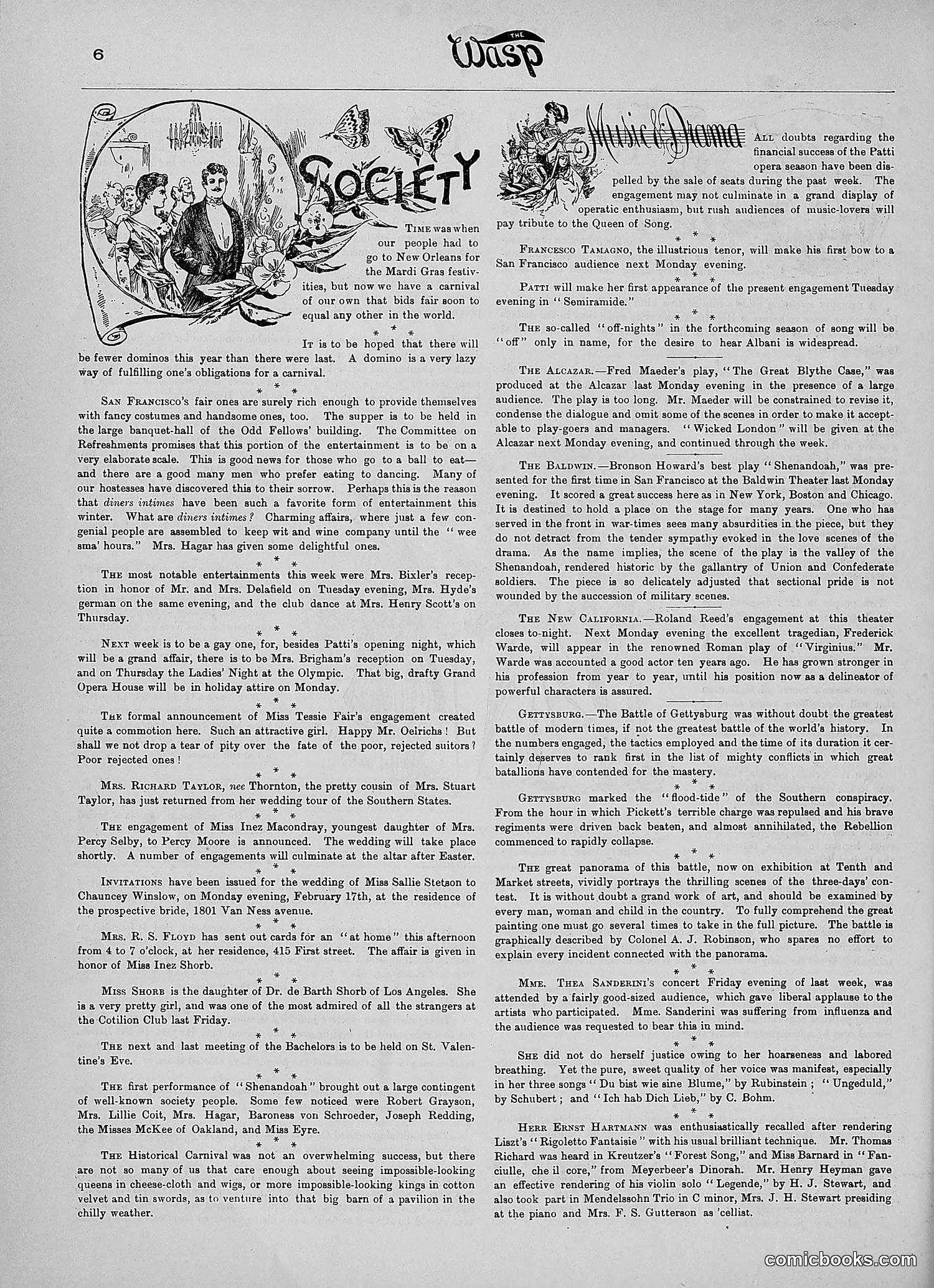 The Wasp — 1890 — page 91 of 516