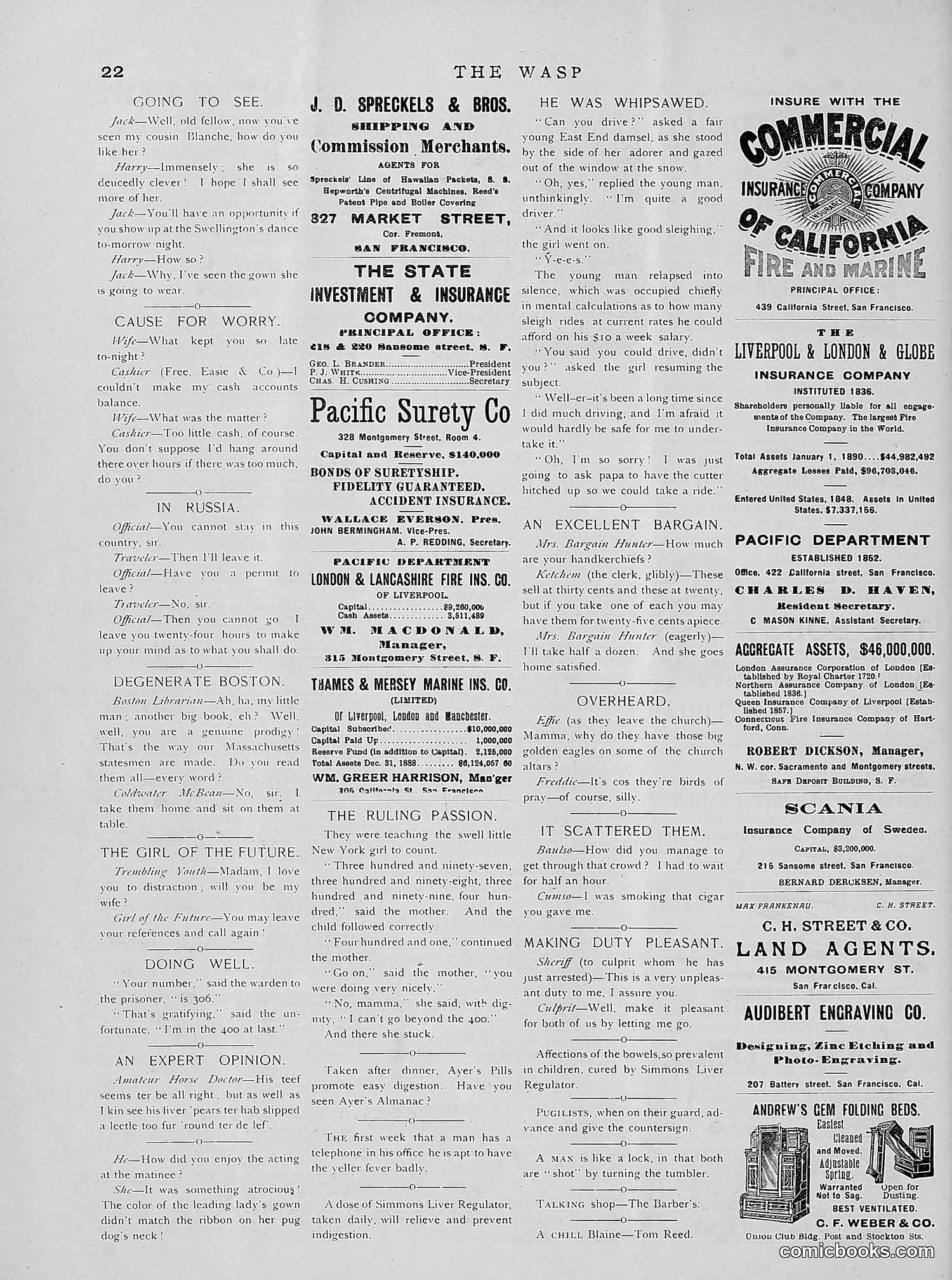 The Wasp — 1891 — page 111 of 612