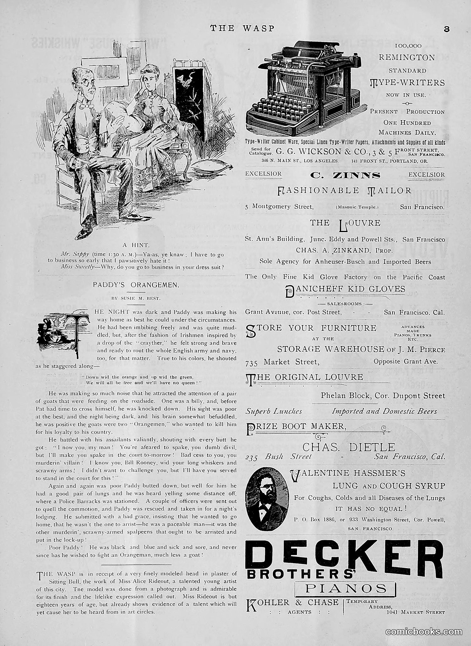 The Wasp — 1891 — page 116 of 612