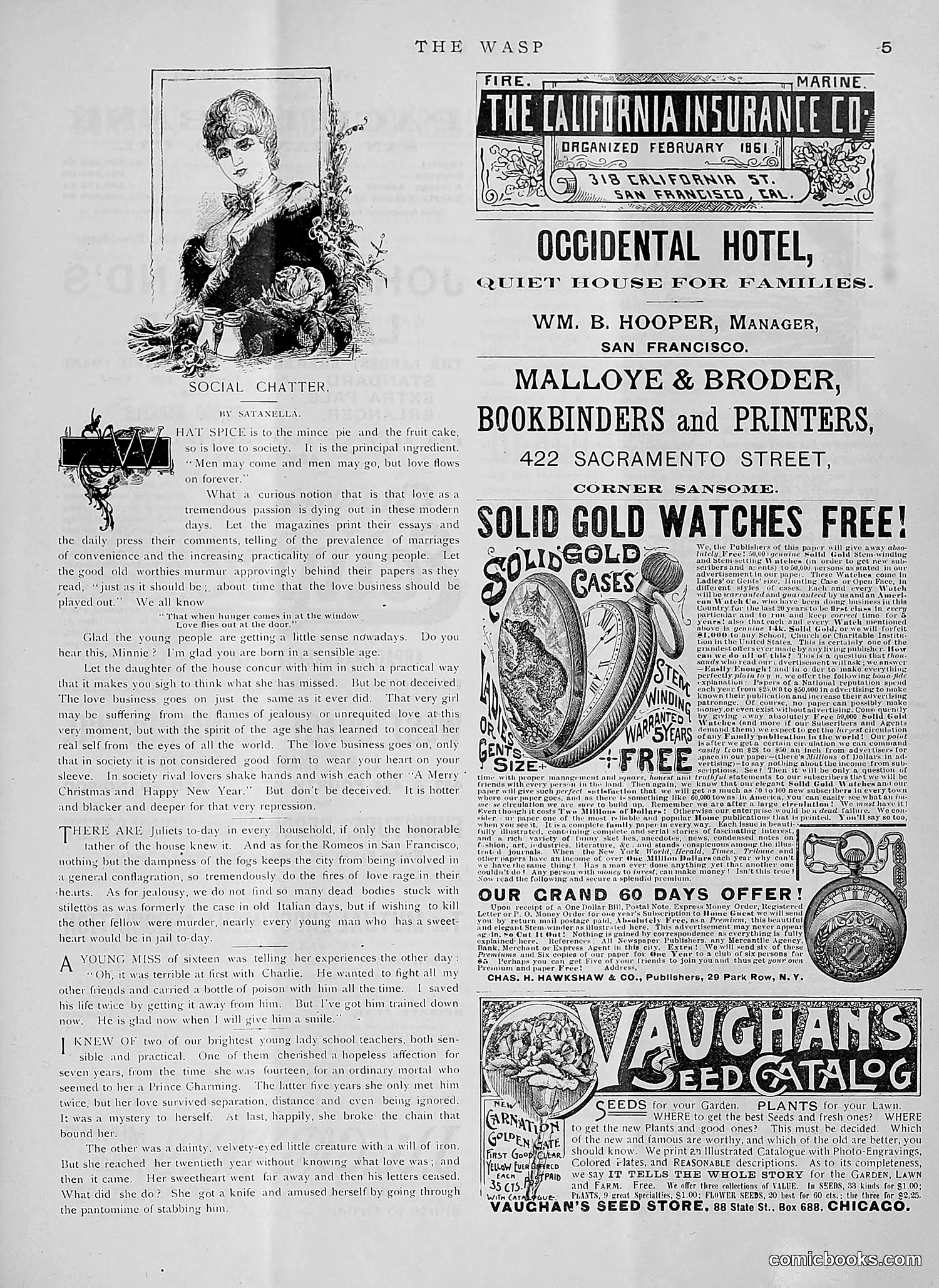 The Wasp — 1891 — page 118 of 612