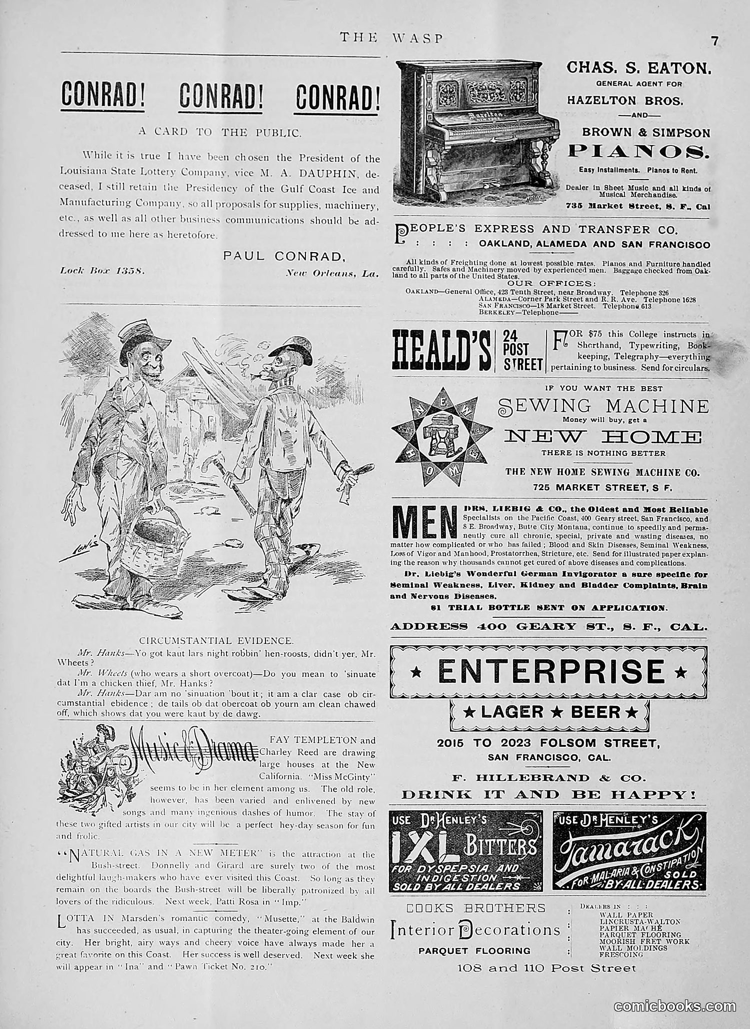 The Wasp — 1891 — page 120 of 612