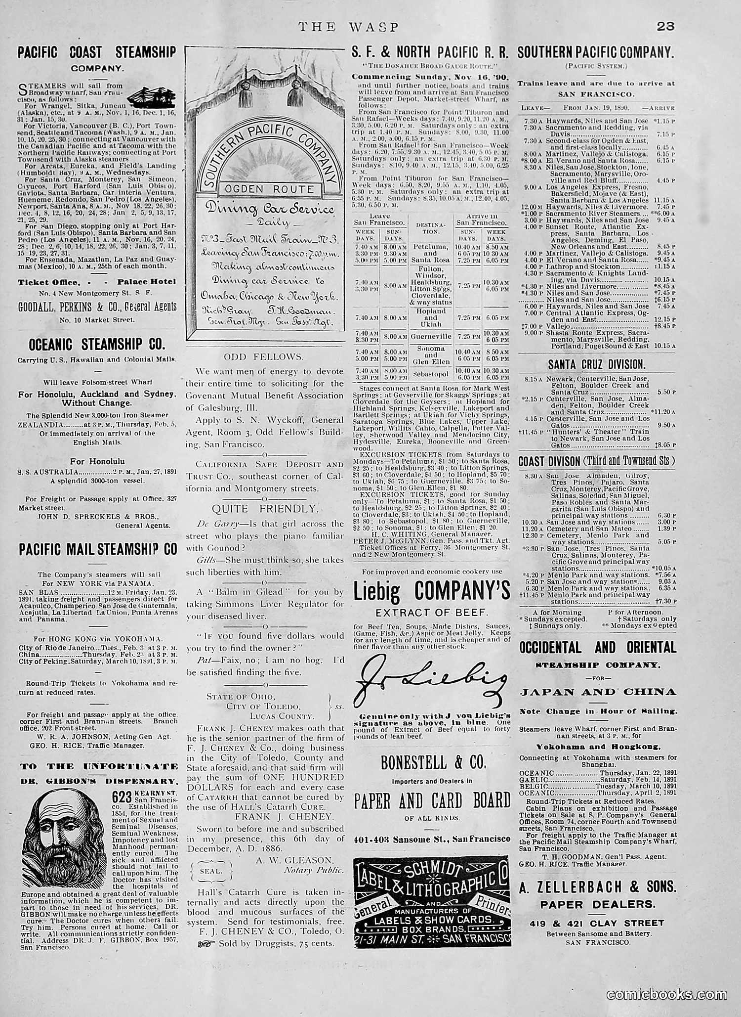 The Wasp — 1891 — page 136 of 612