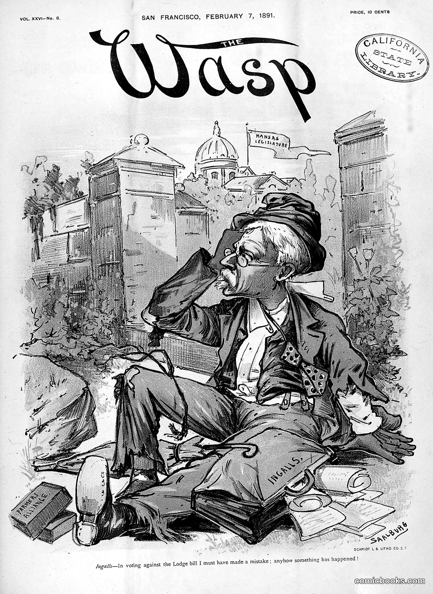 The Wasp — 1891 — page 138 of 612