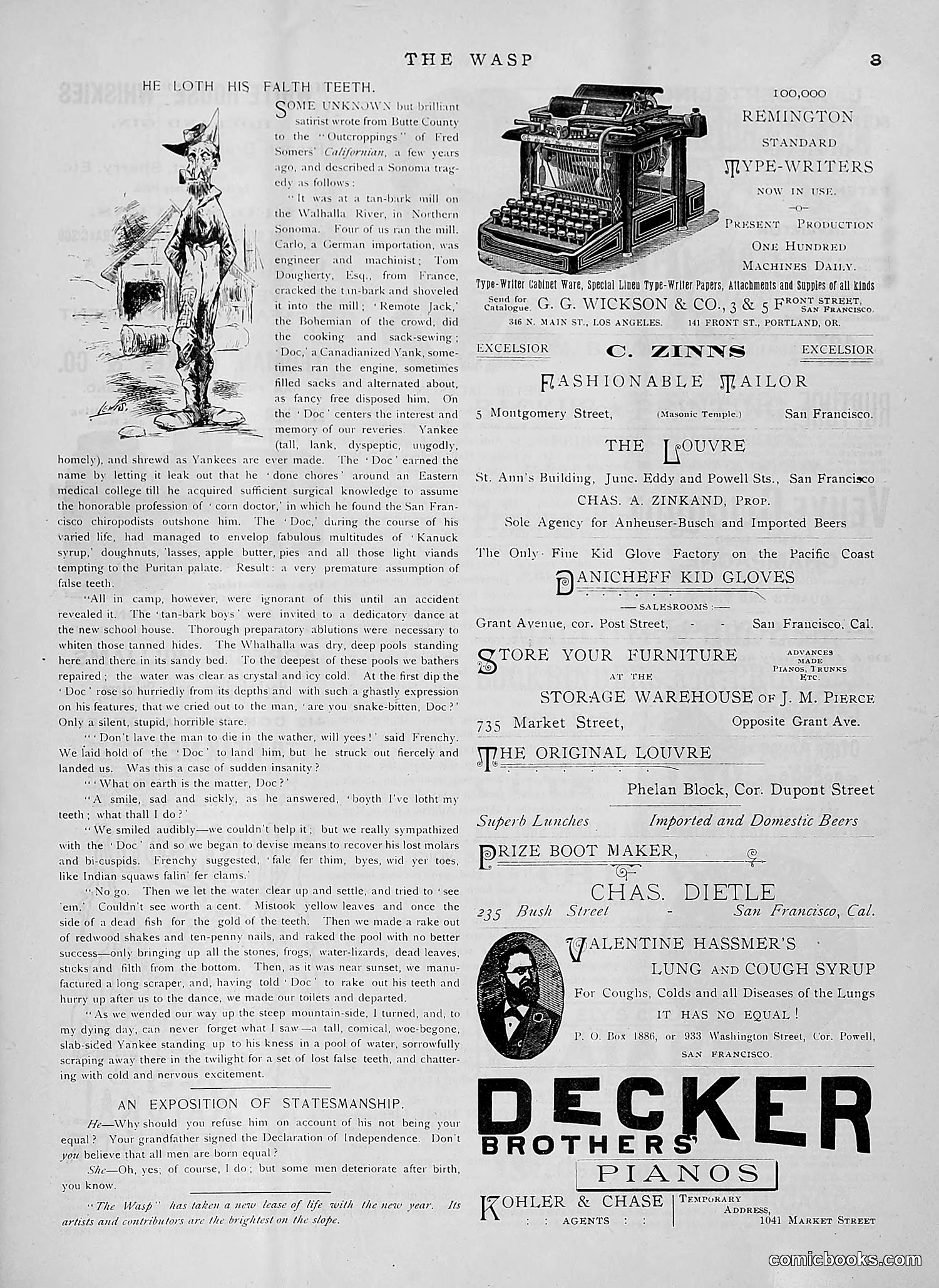 The Wasp — 1891 — page 140 of 612