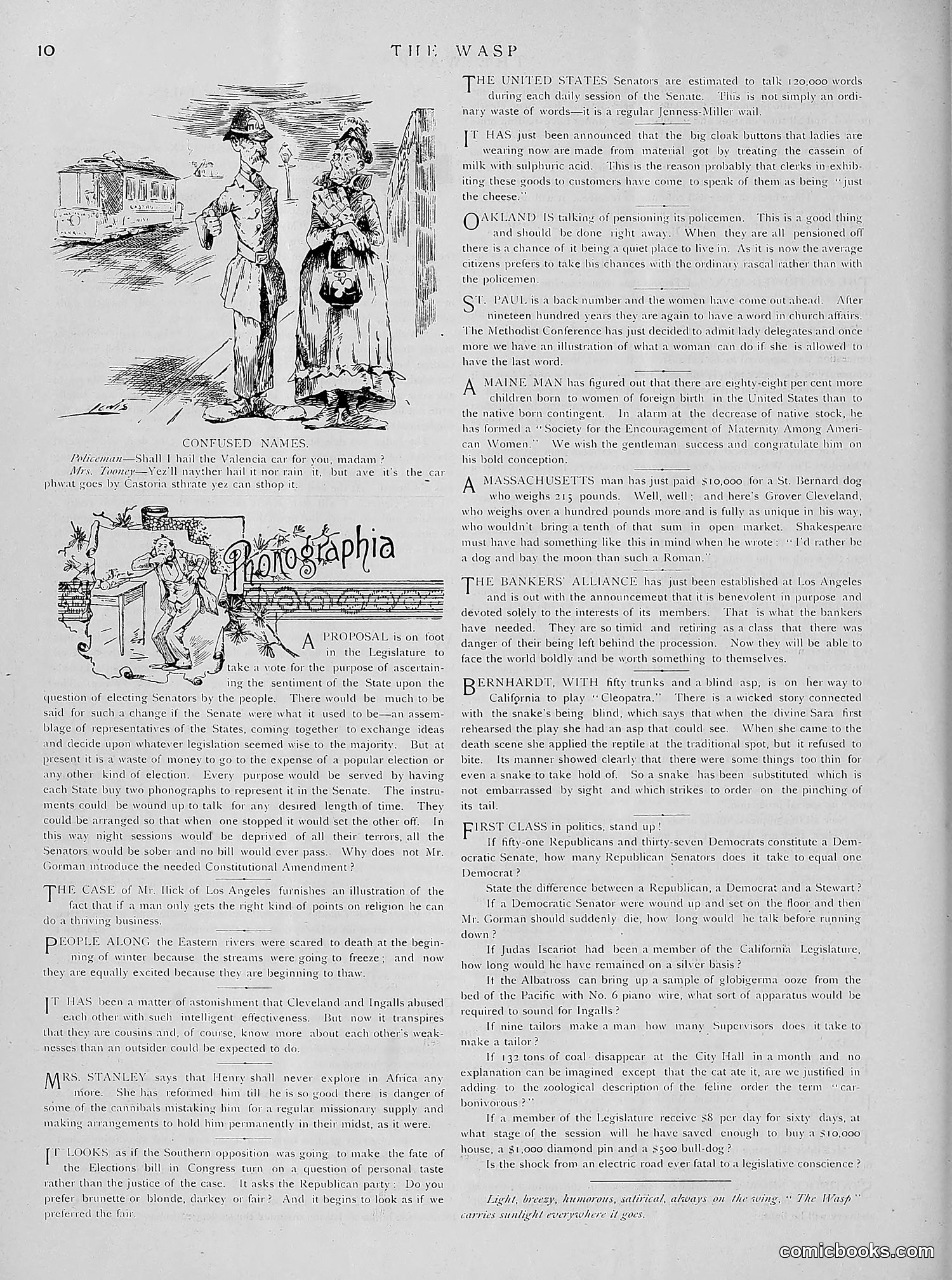 The Wasp — 1891 — page 147 of 612