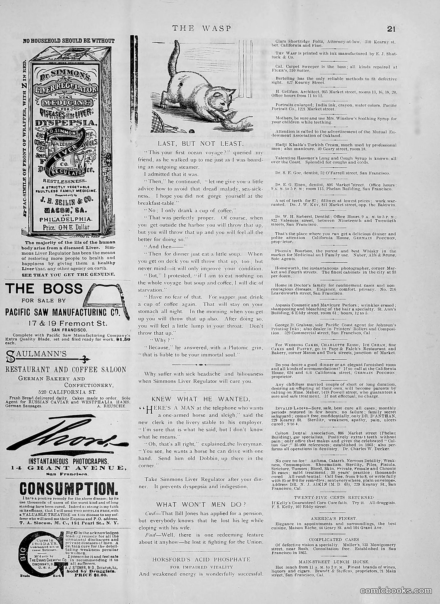 The Wasp — 1891 — page 158 of 612