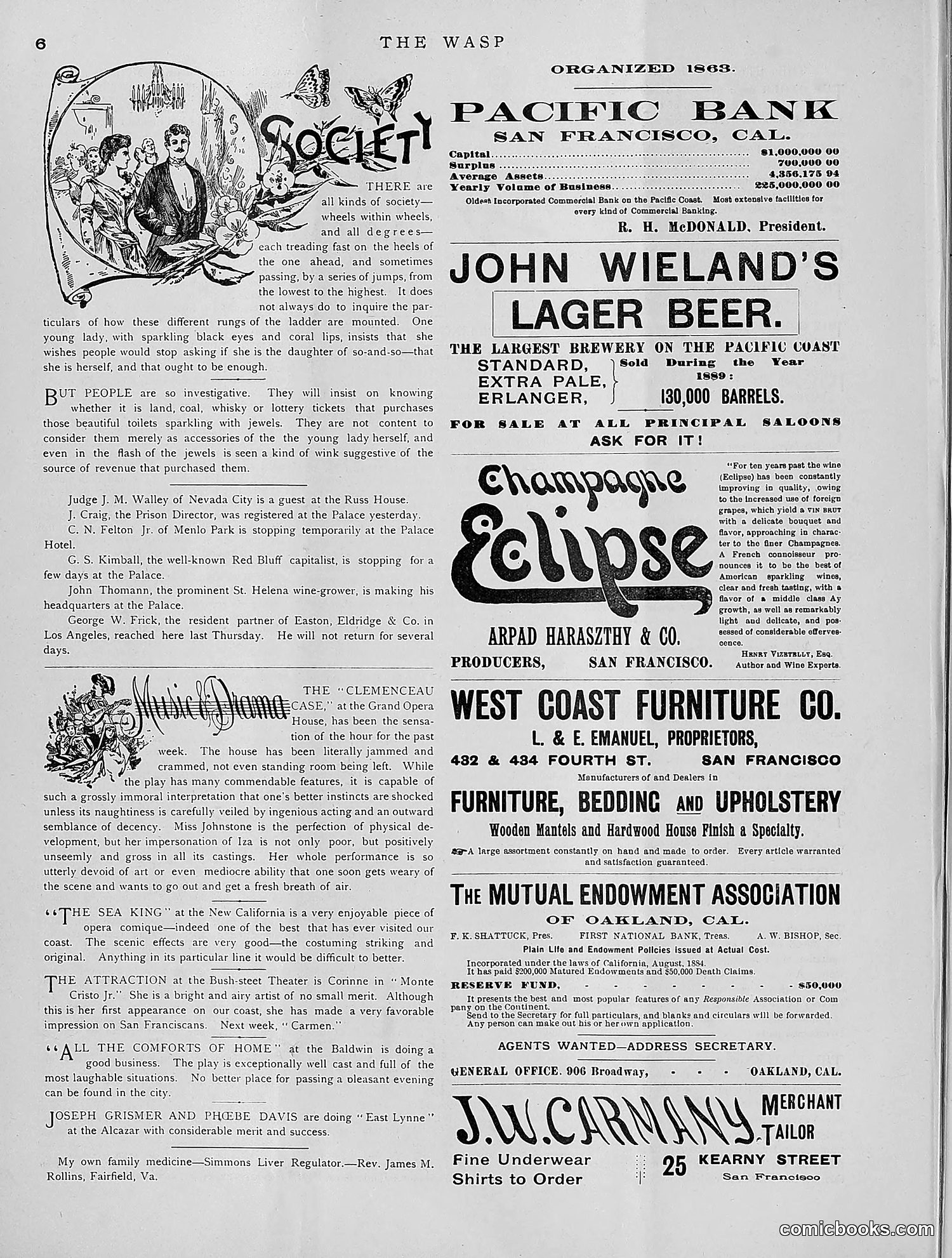 The Wasp — 1891 — page 169 of 612