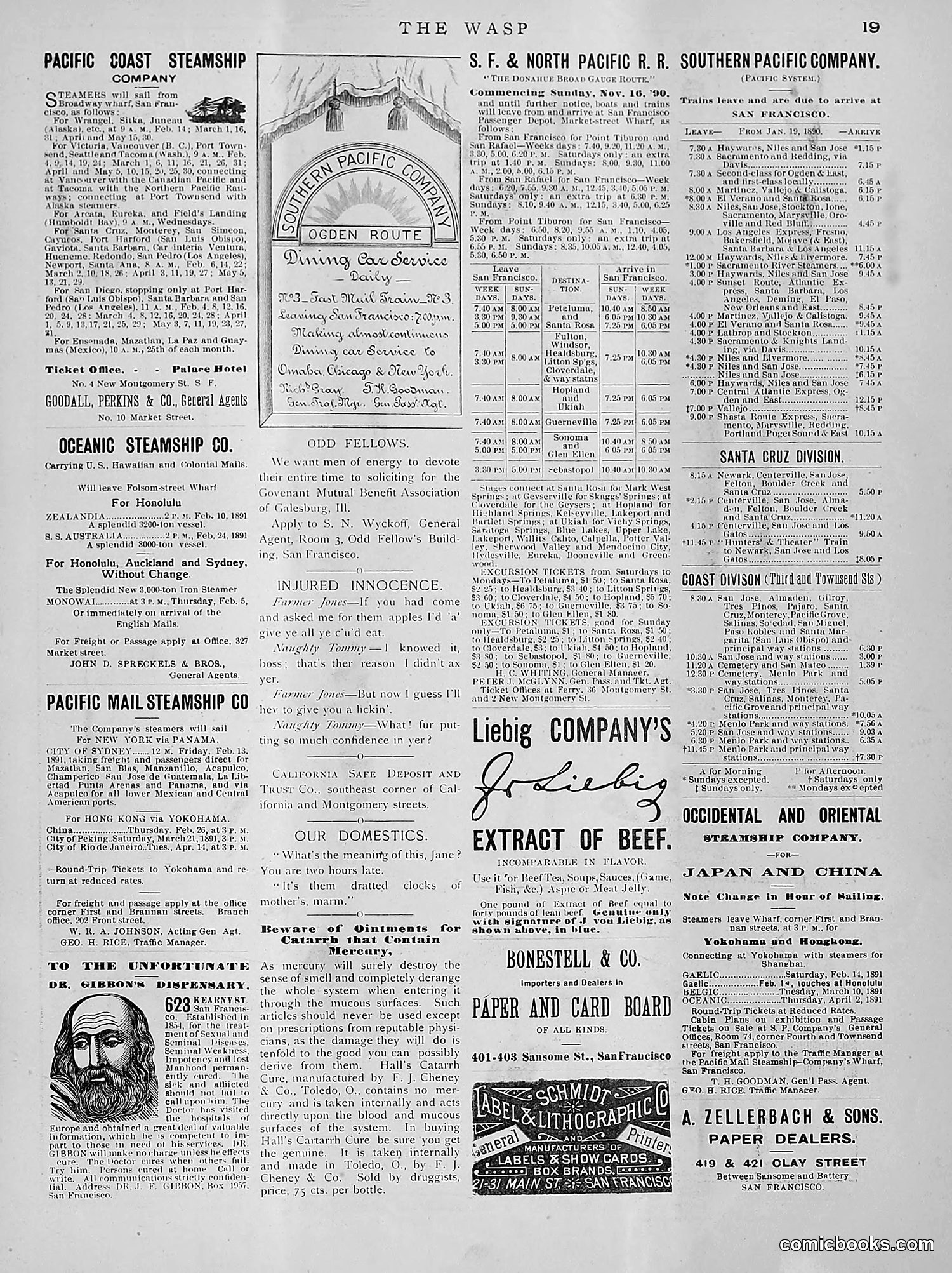 The Wasp — 1891 — page 182 of 612