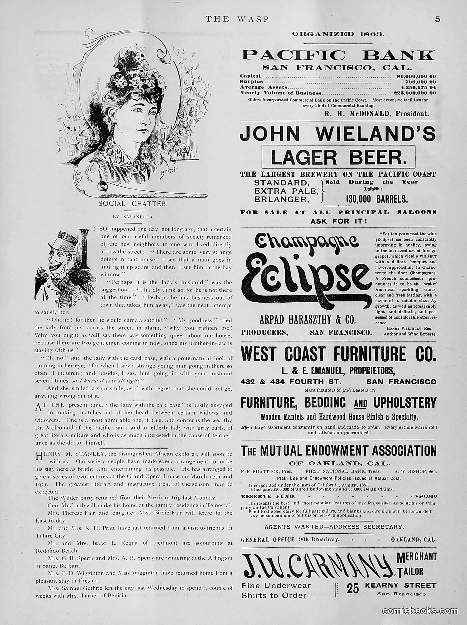 The Wasp — 1891 — page 188 of 612