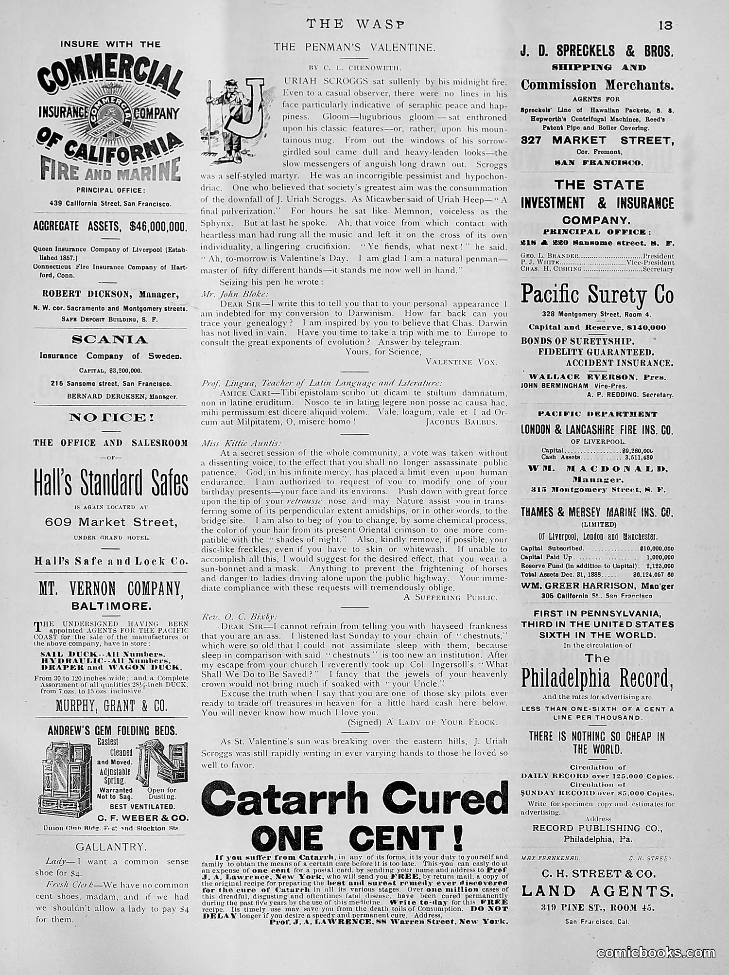 The Wasp — 1891 — page 196 of 612