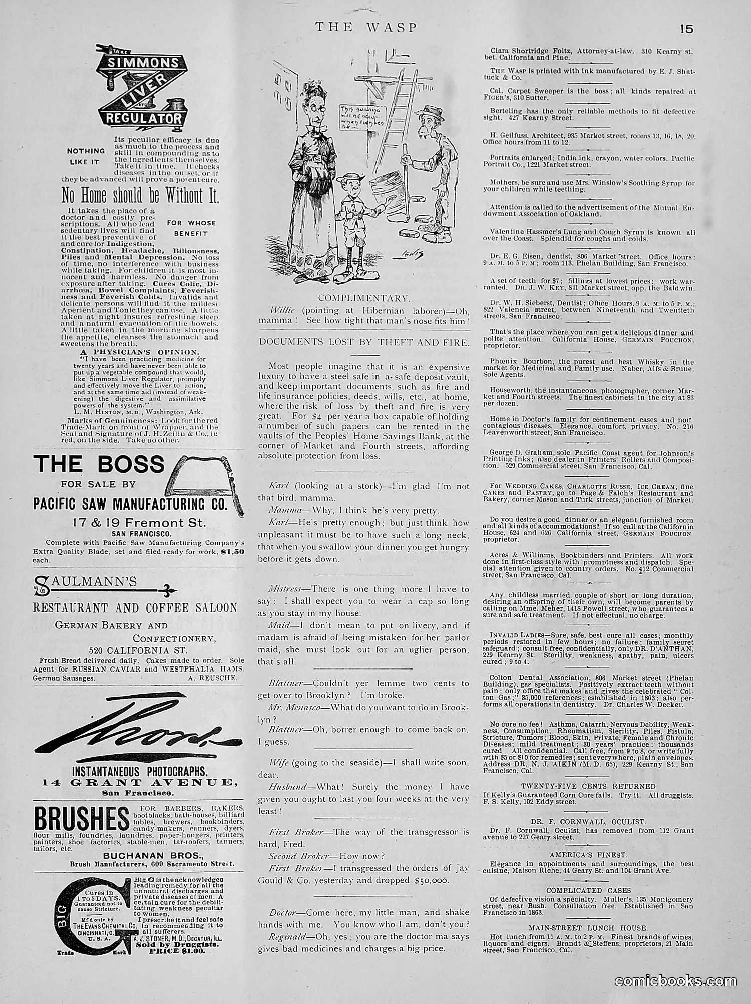 The Wasp — 1891 — page 198 of 612