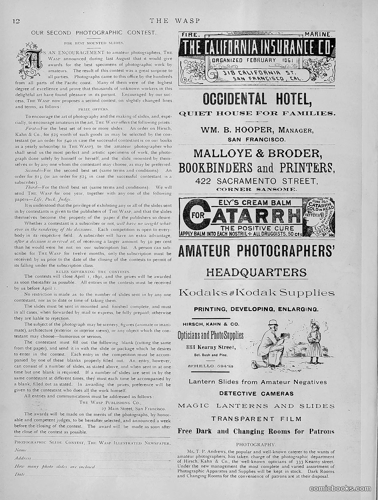 The Wasp — 1891 — page 235 of 612