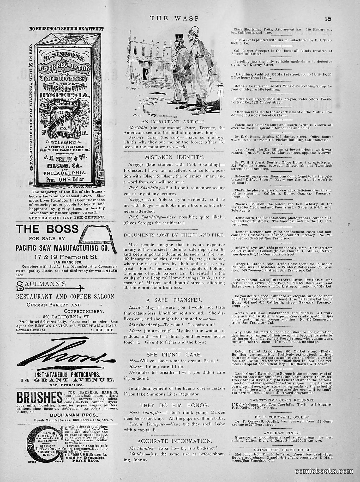 The Wasp — 1891 — page 238 of 612