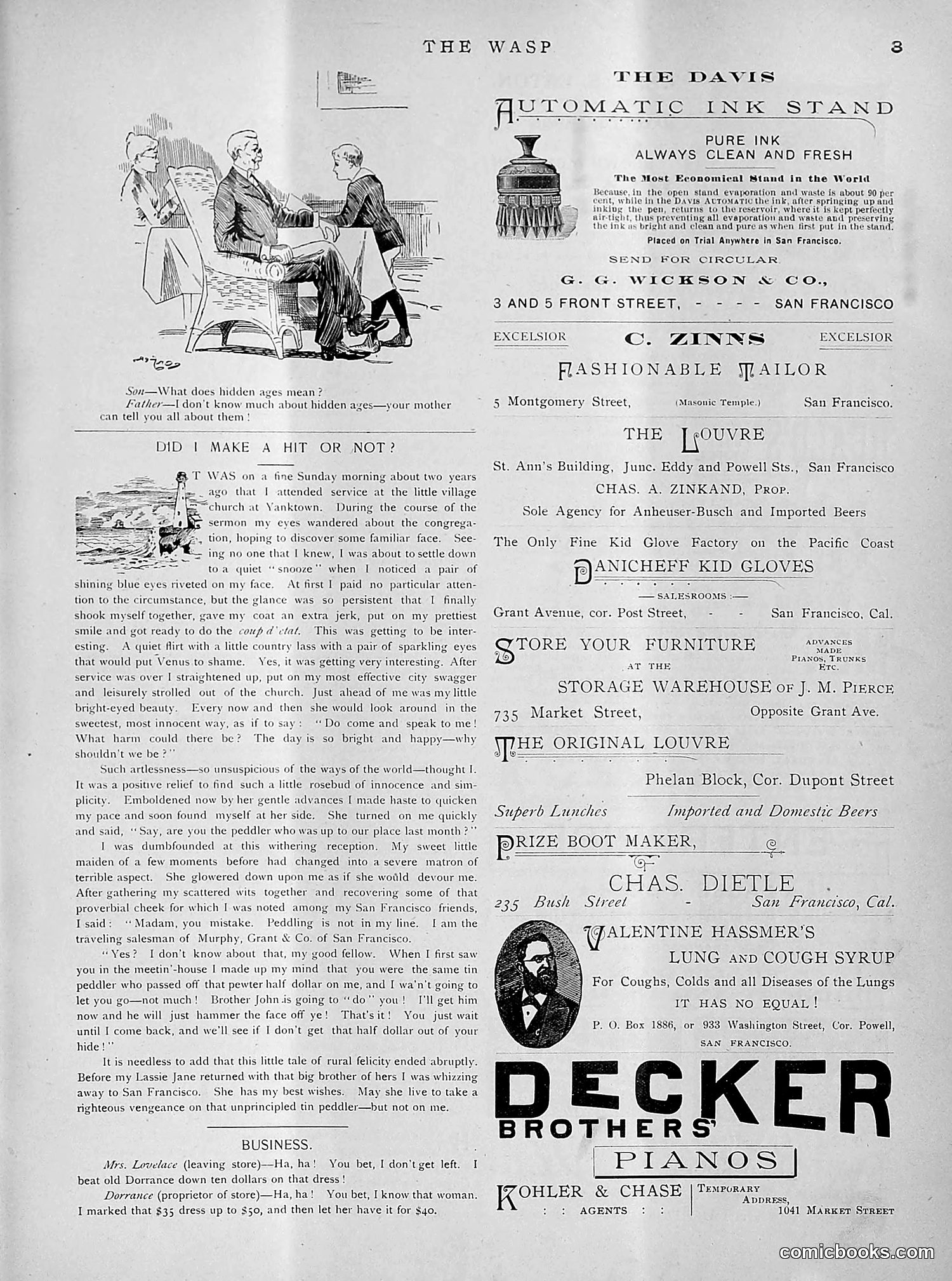 The Wasp — 1891 — page 268 of 612