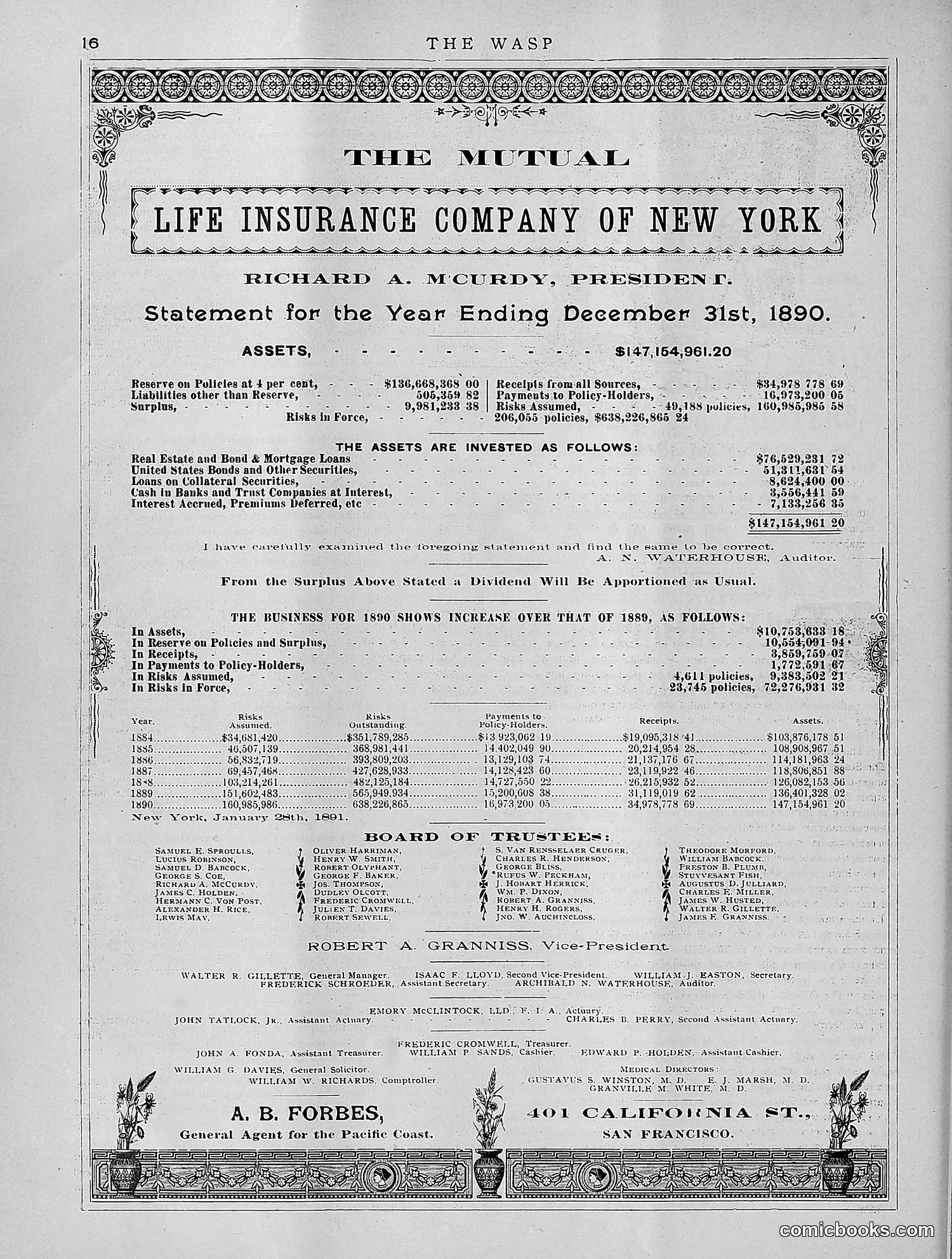 The Wasp — 1891 — page 301 of 612