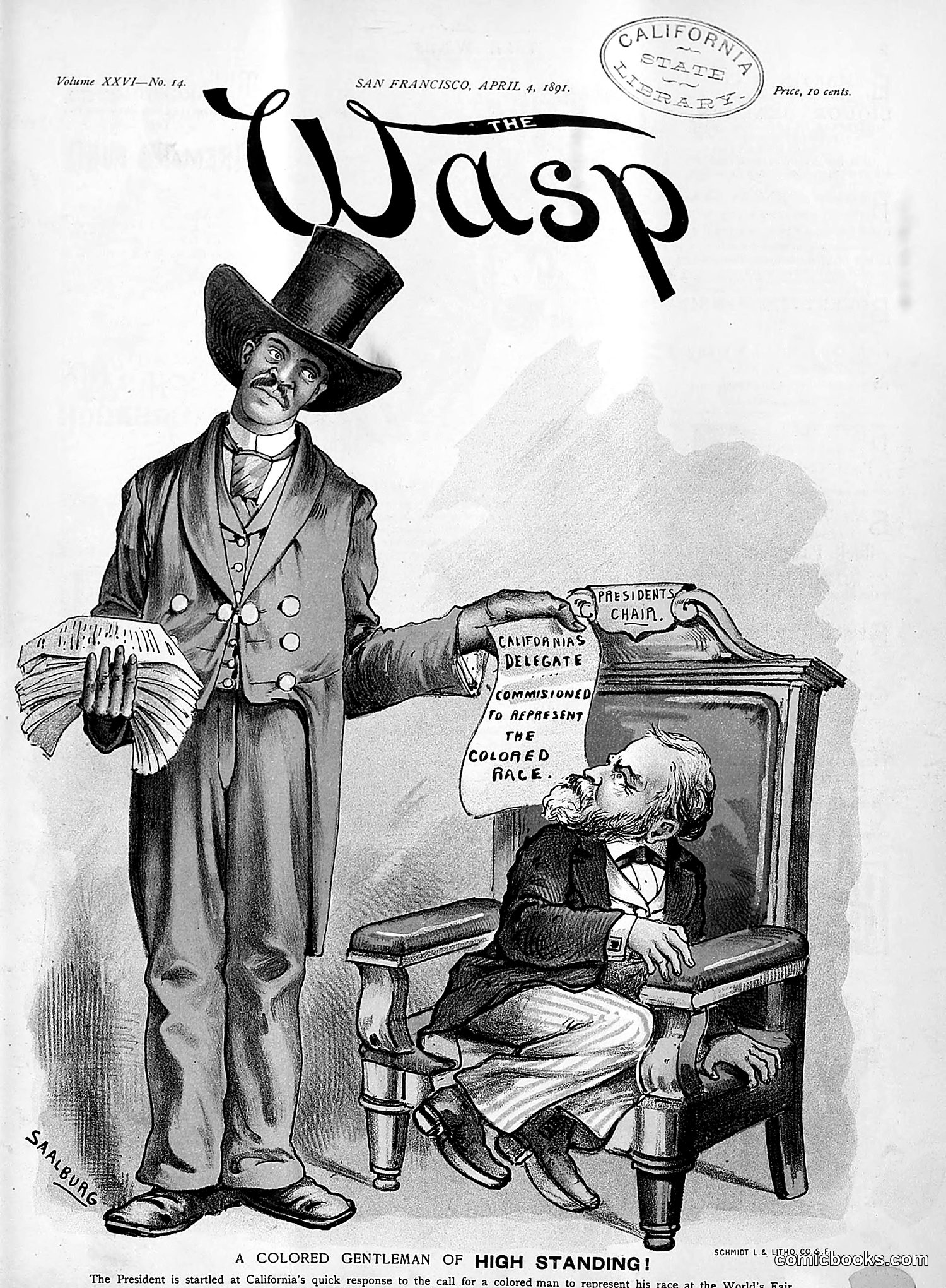 The Wasp — 1891 — page 310 of 612