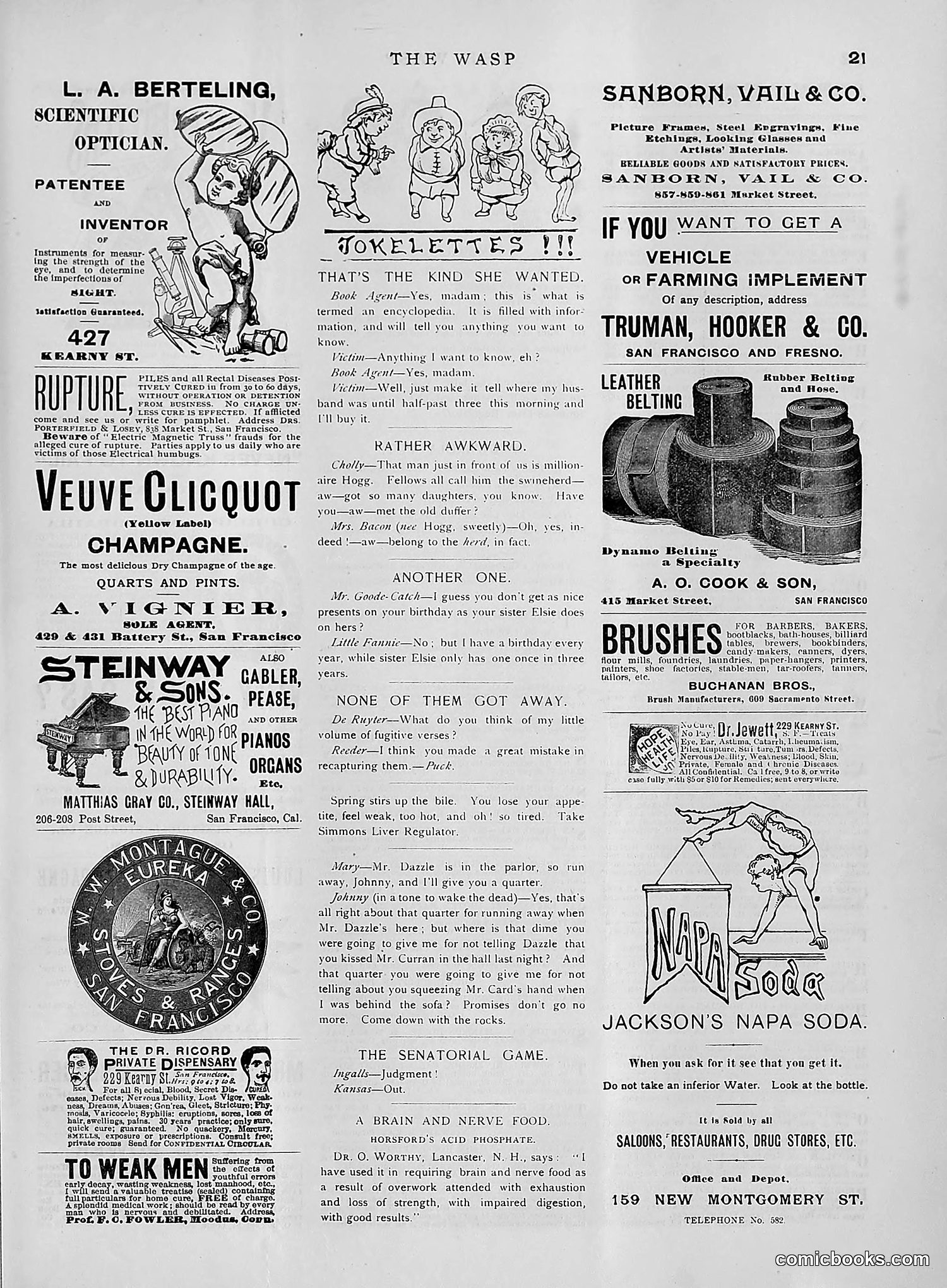 The Wasp — 1891 — page 358 of 612