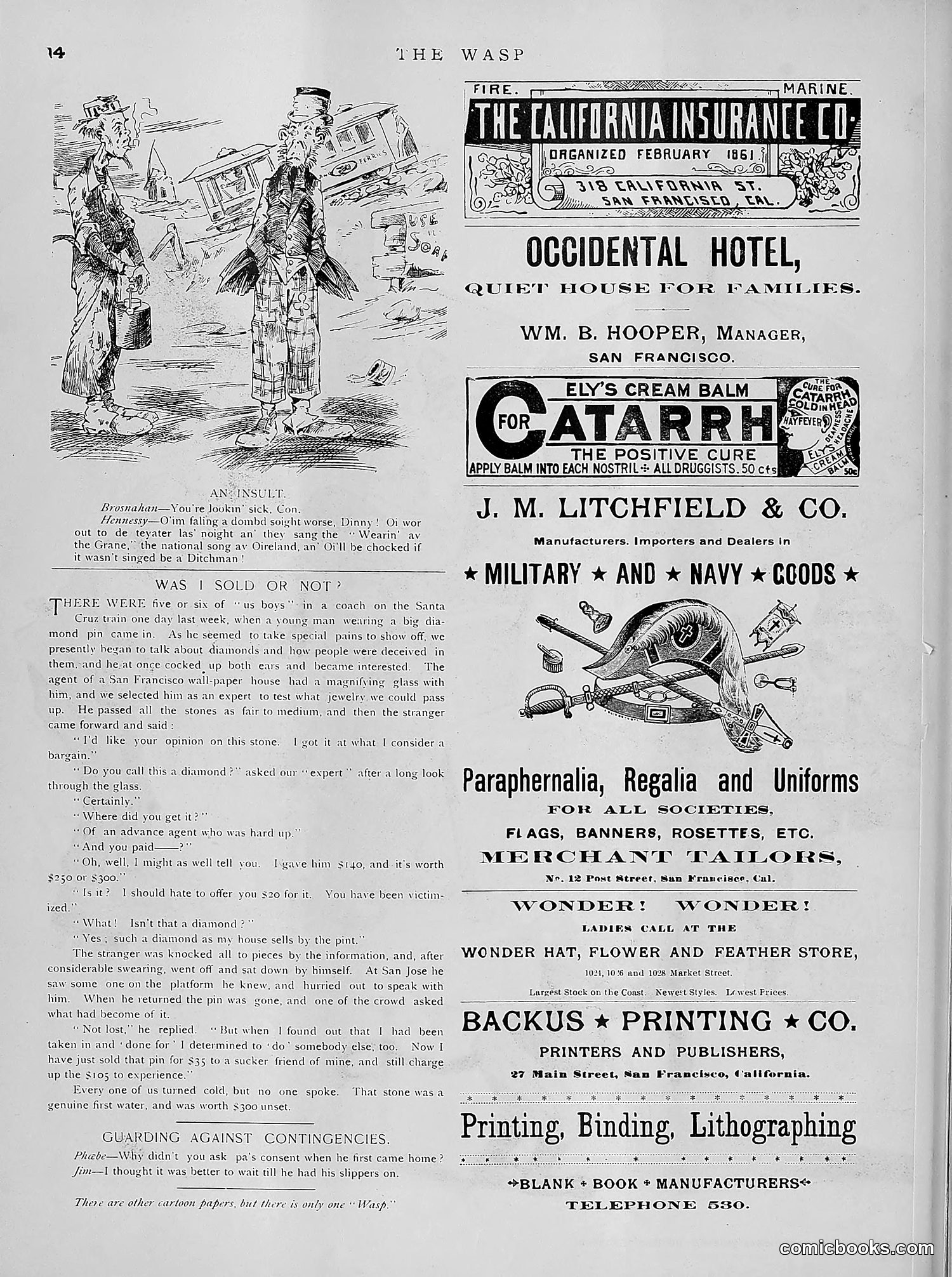 The Wasp — 1891 — page 377 of 612