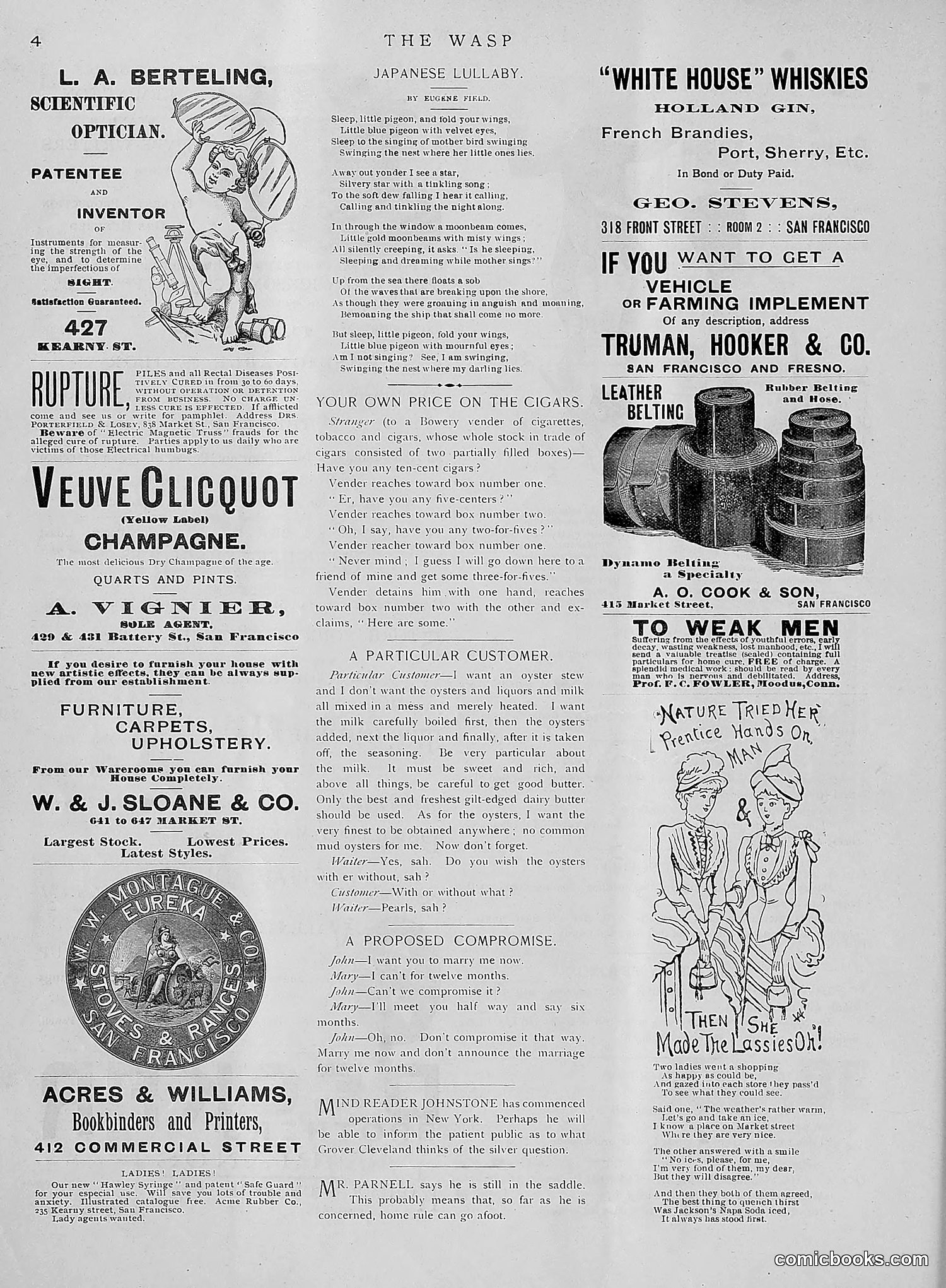 The Wasp — 1891 — page 39 of 612