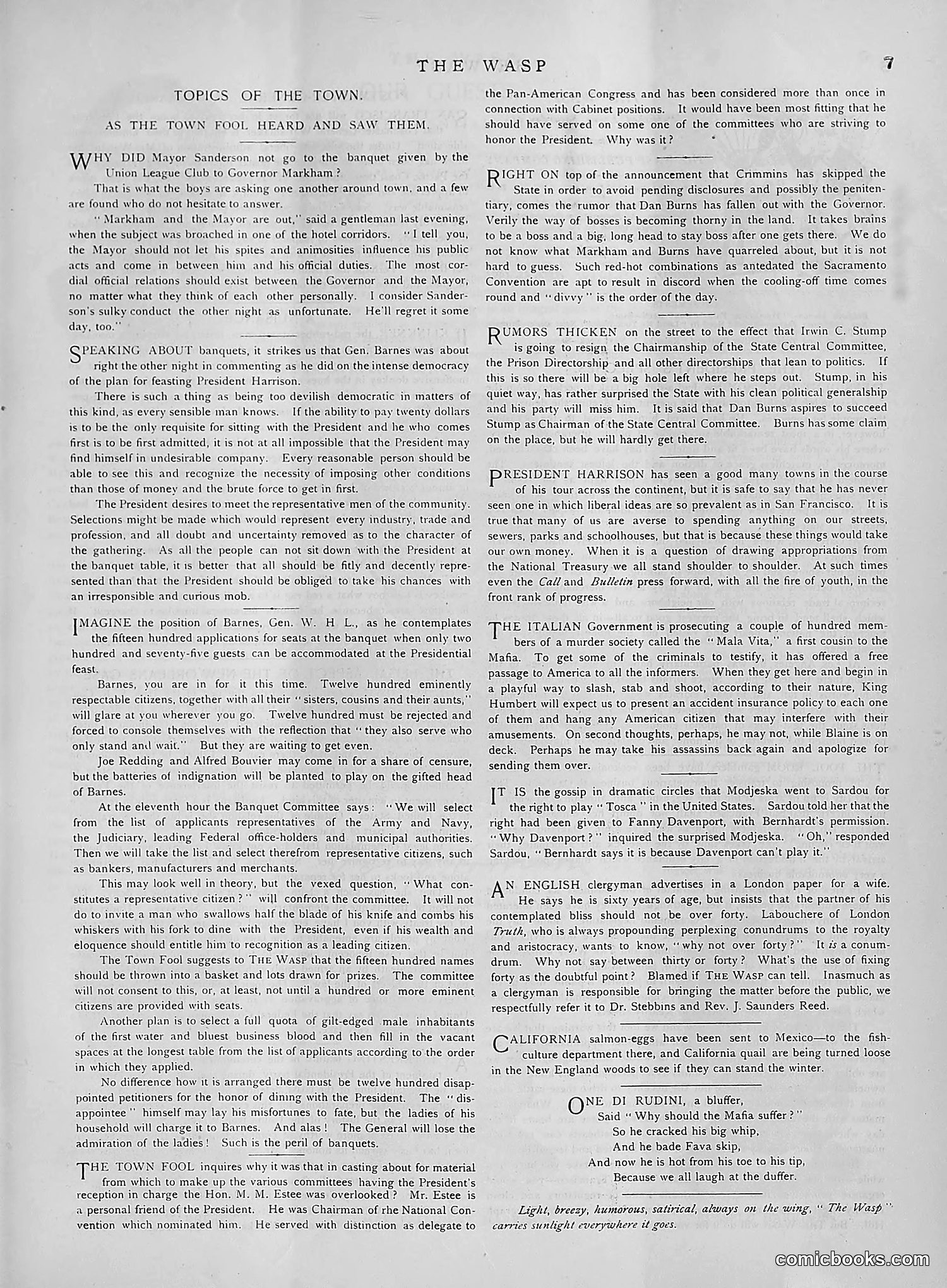 The Wasp — 1891 — page 396 of 612