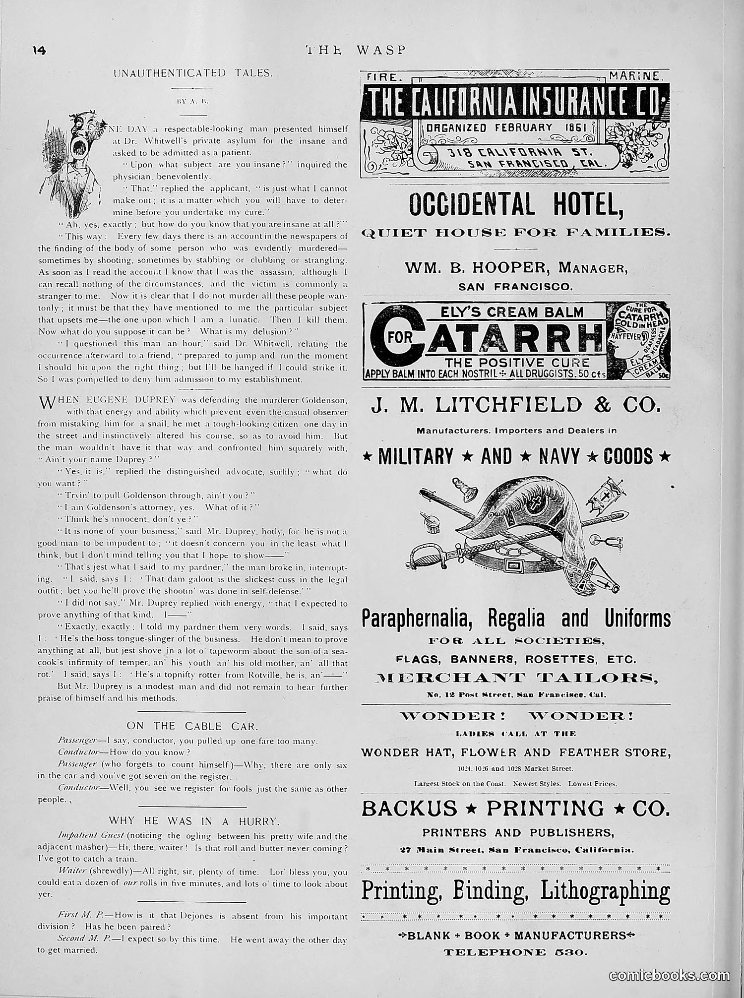 The Wasp — 1891 — page 403 of 612