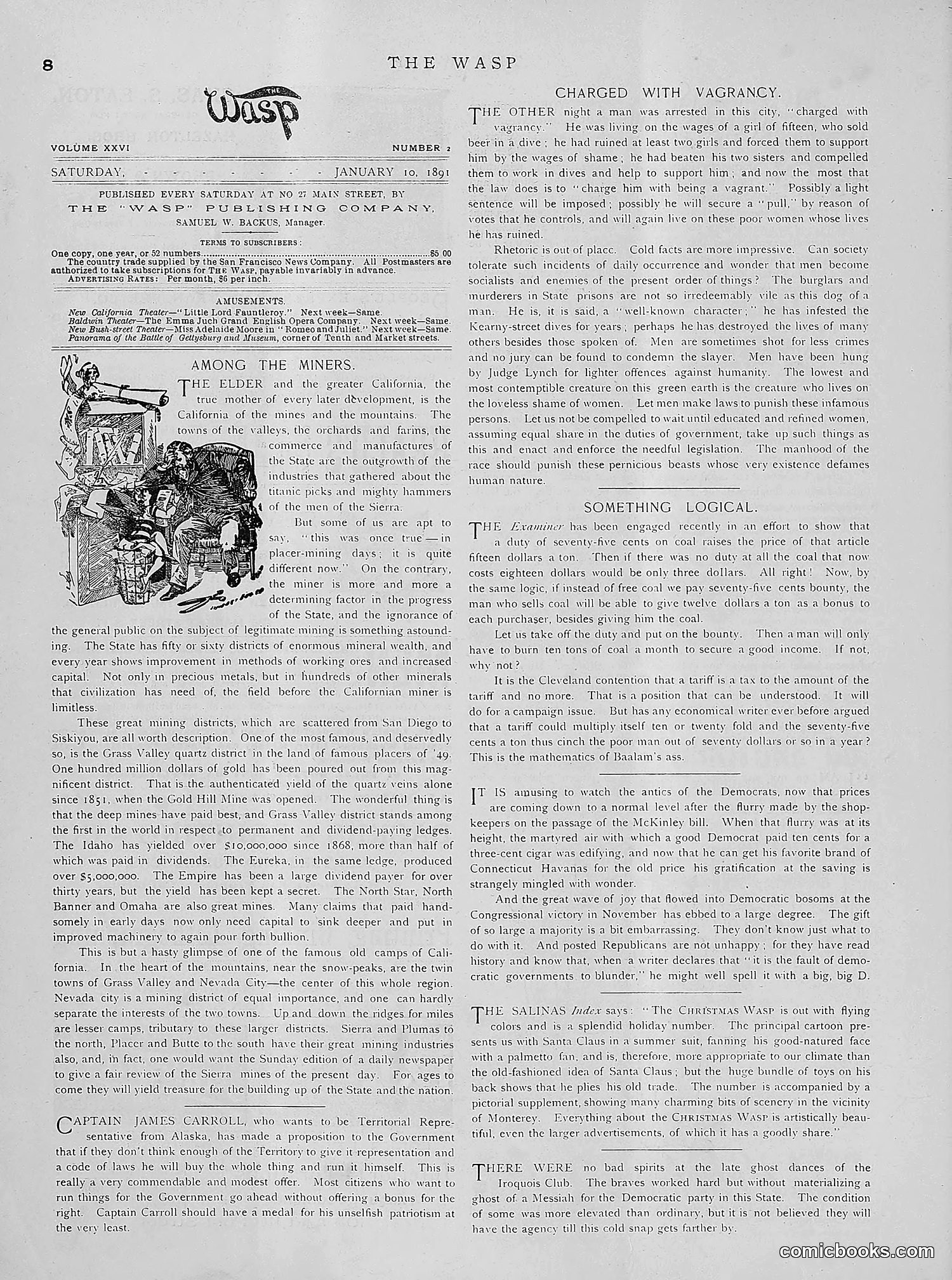 The Wasp — 1891 — page 43 of 612