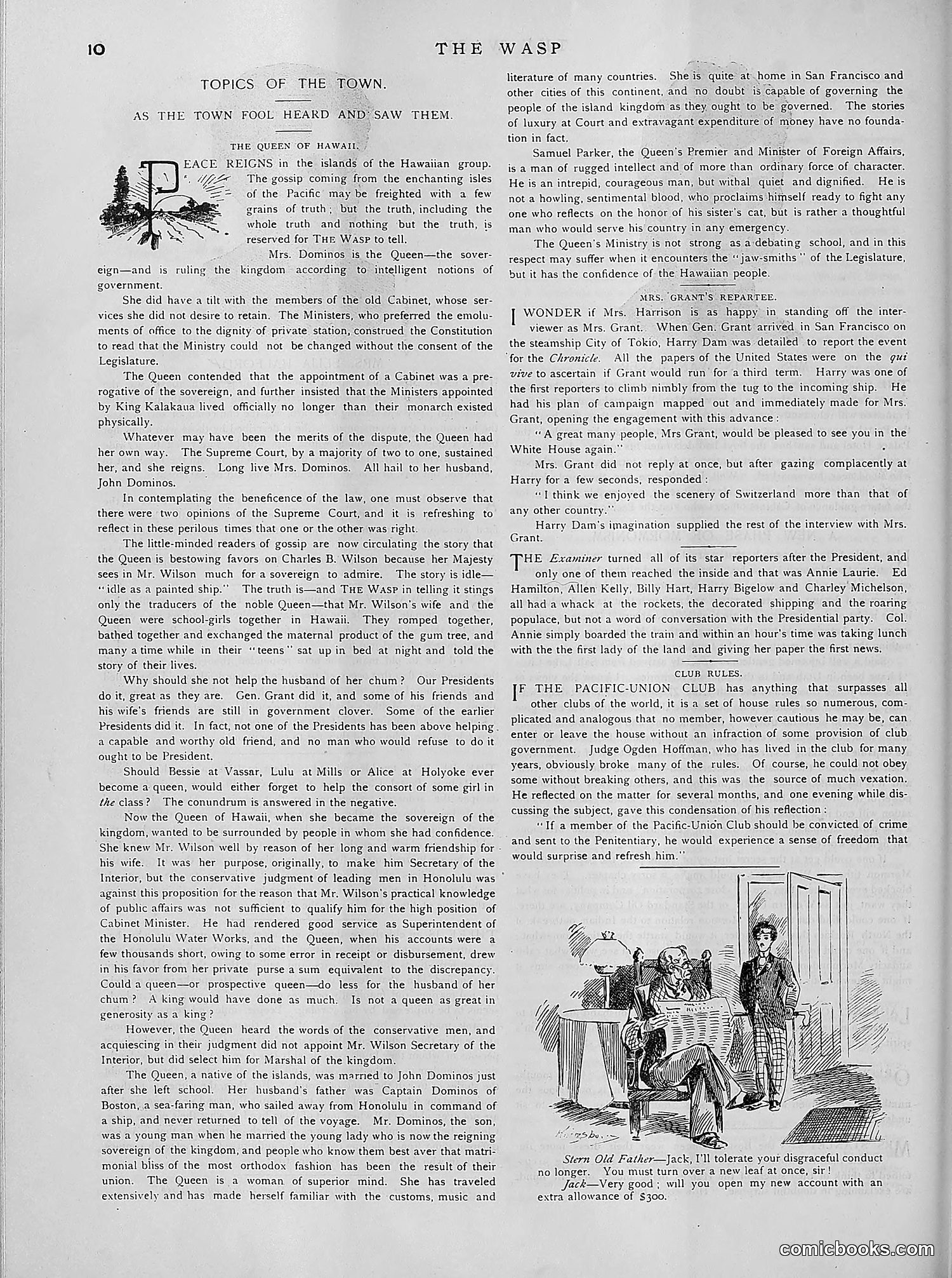 The Wasp — 1891 — page 423 of 612