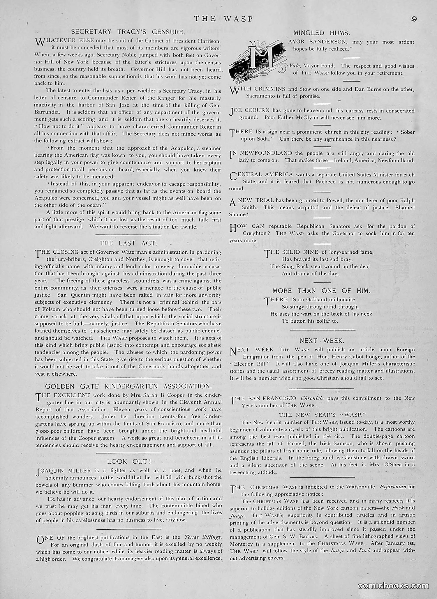 The Wasp — 1891 — page 44 of 612