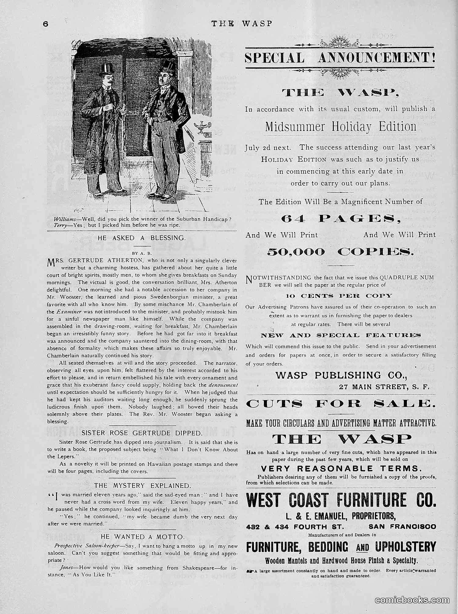 The Wasp — 1891 — page 443 of 612