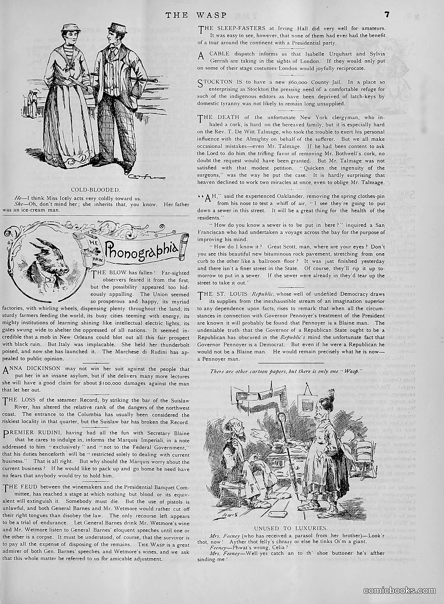 The Wasp — 1891 — page 444 of 612