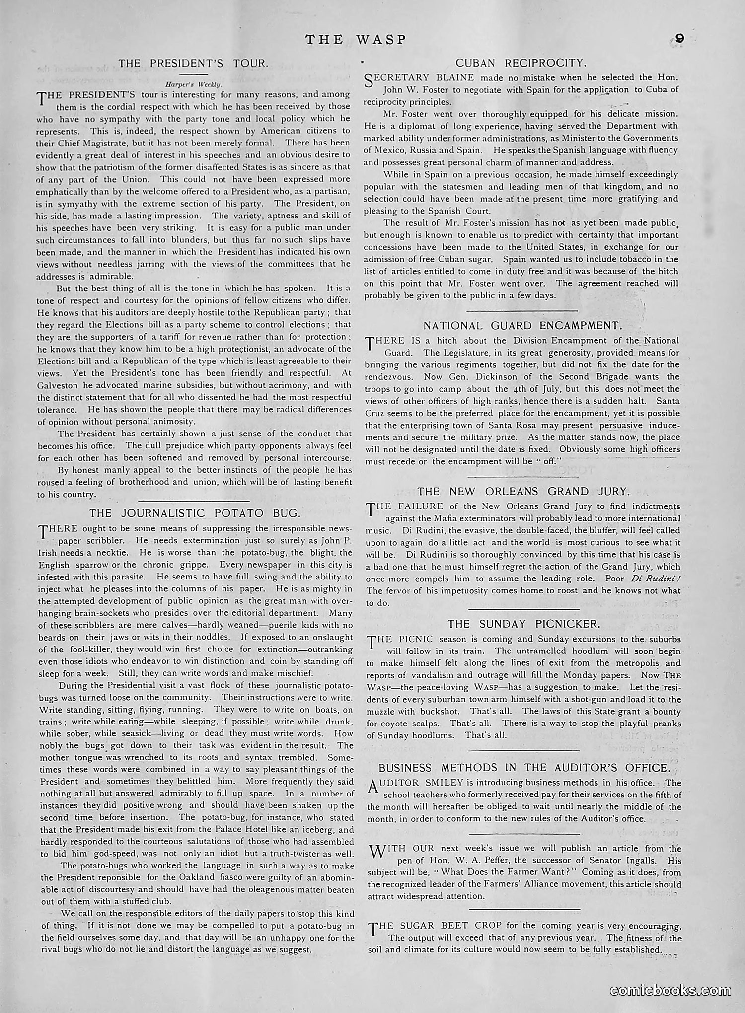 The Wasp — 1891 — page 446 of 612