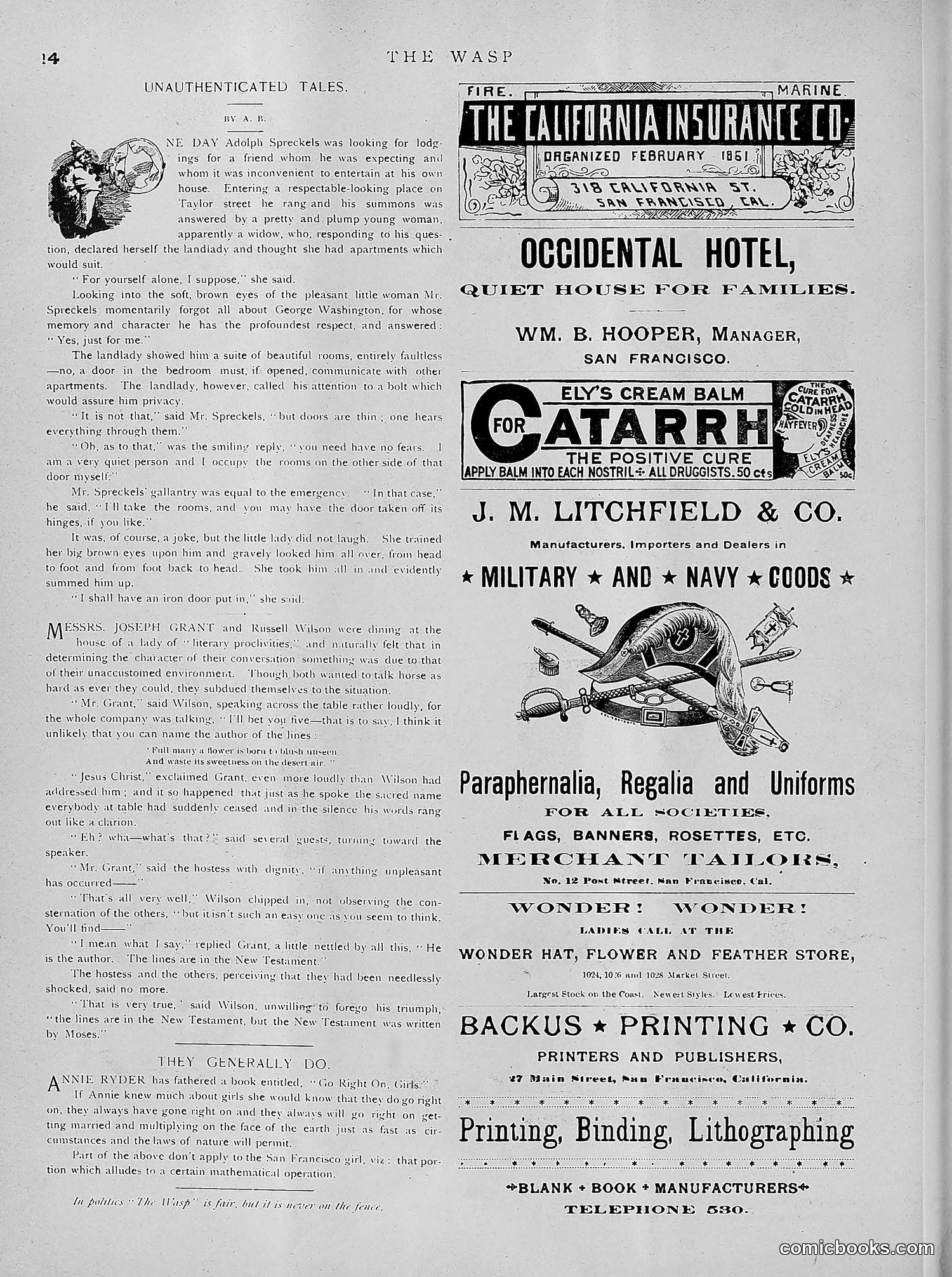 The Wasp — 1891 — page 451 of 612